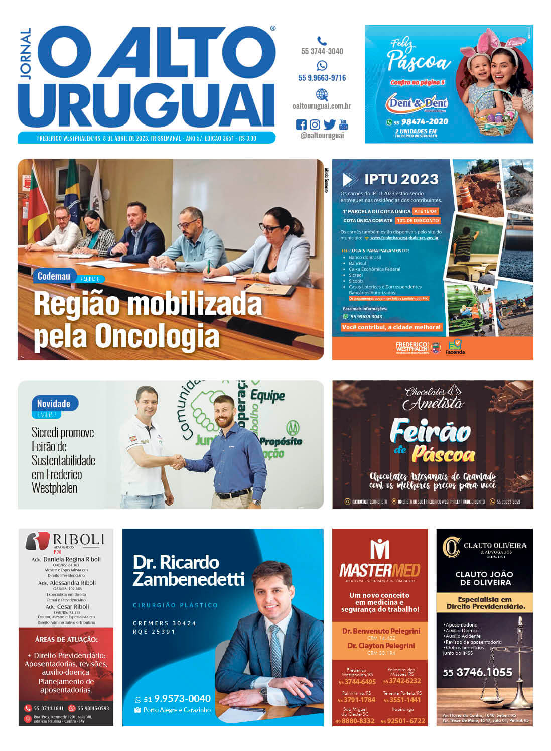 Capa Edição 3651 - Sábado