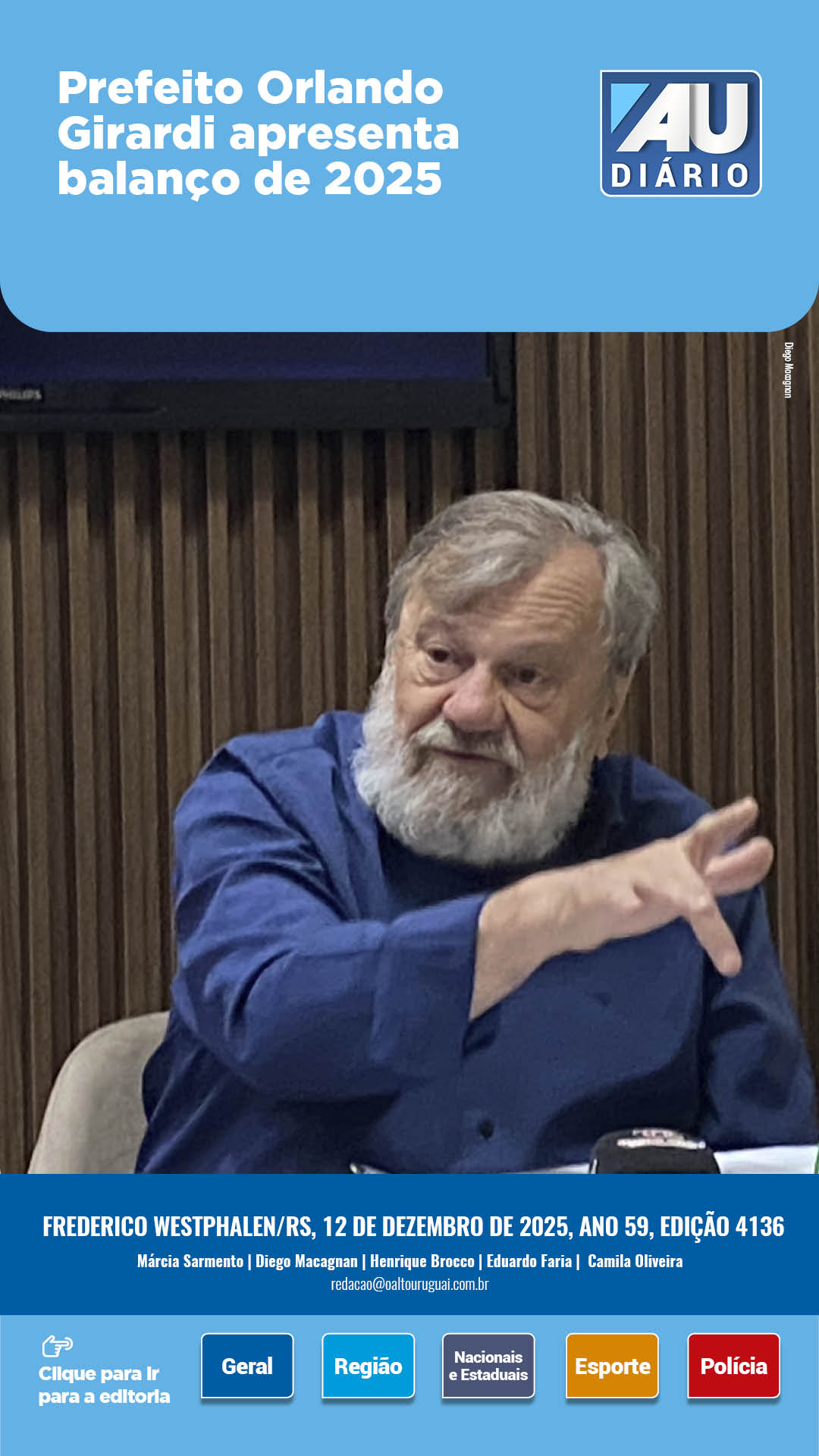 Capa Edição 4136 - Sexta