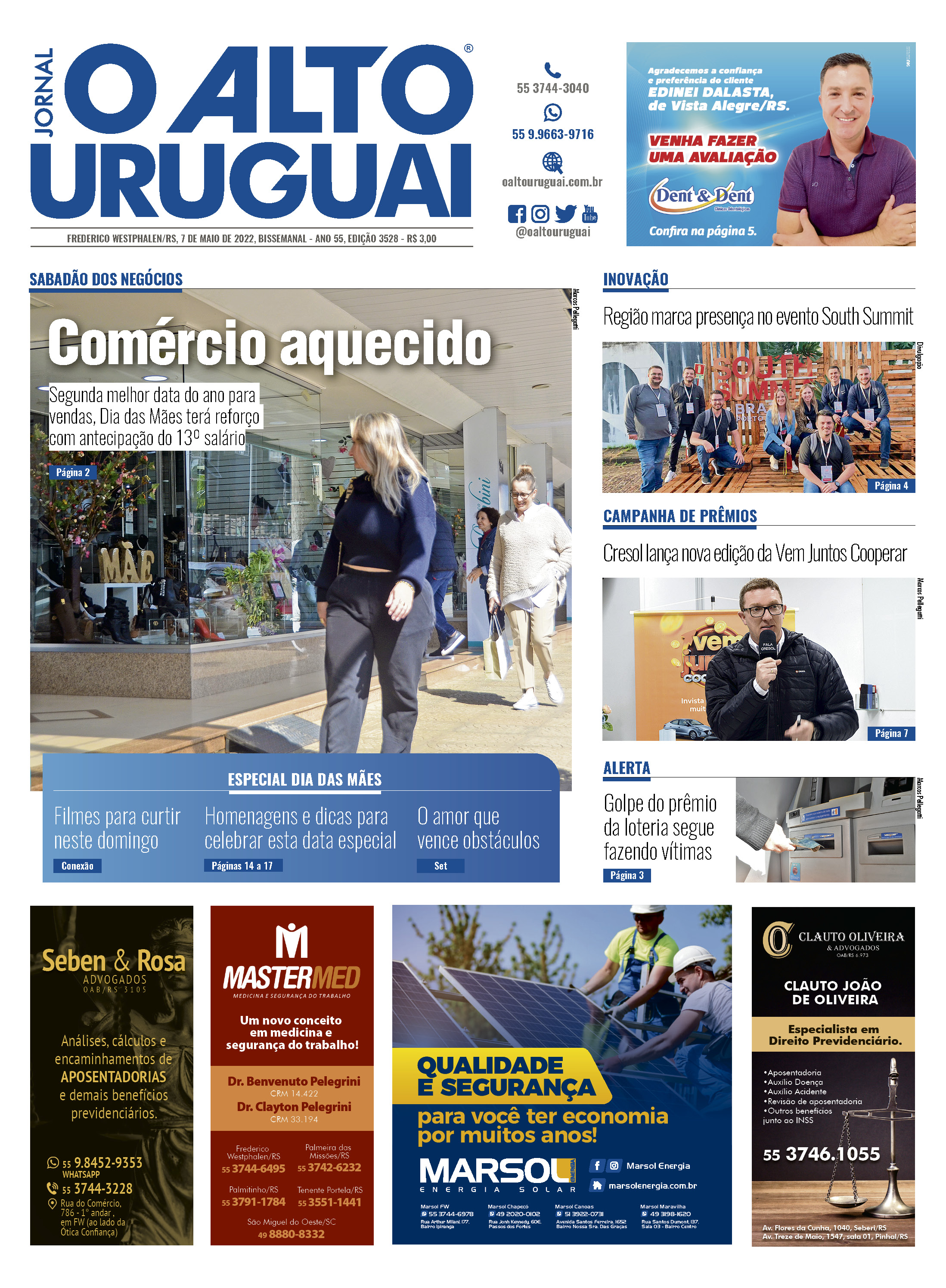 Capa Edição 3526 - Sábado