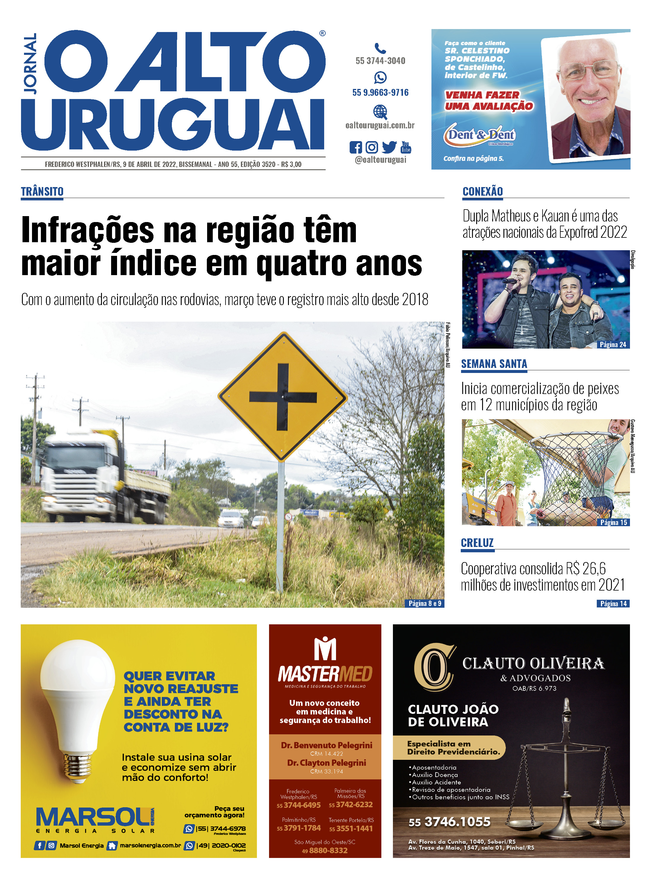 Capa Edição 3420 - Sábado