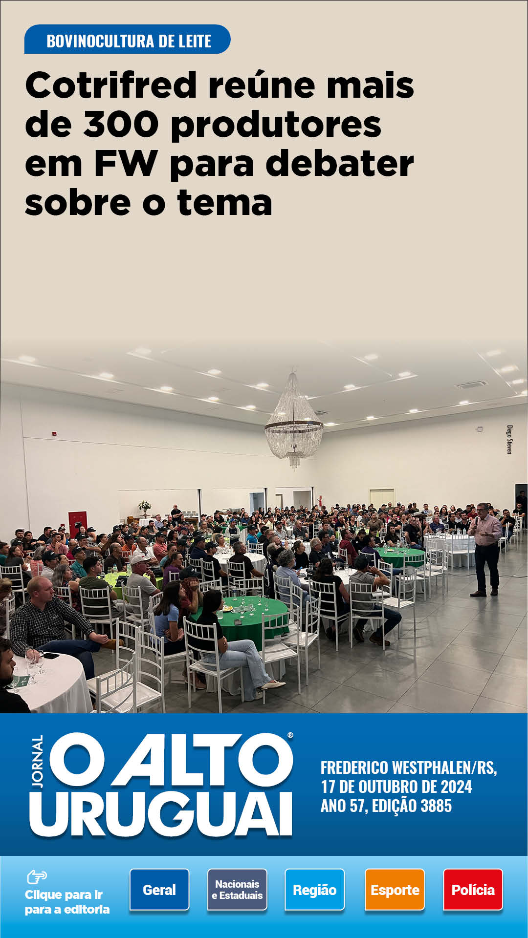 Capa Edição 3885 - Quinta