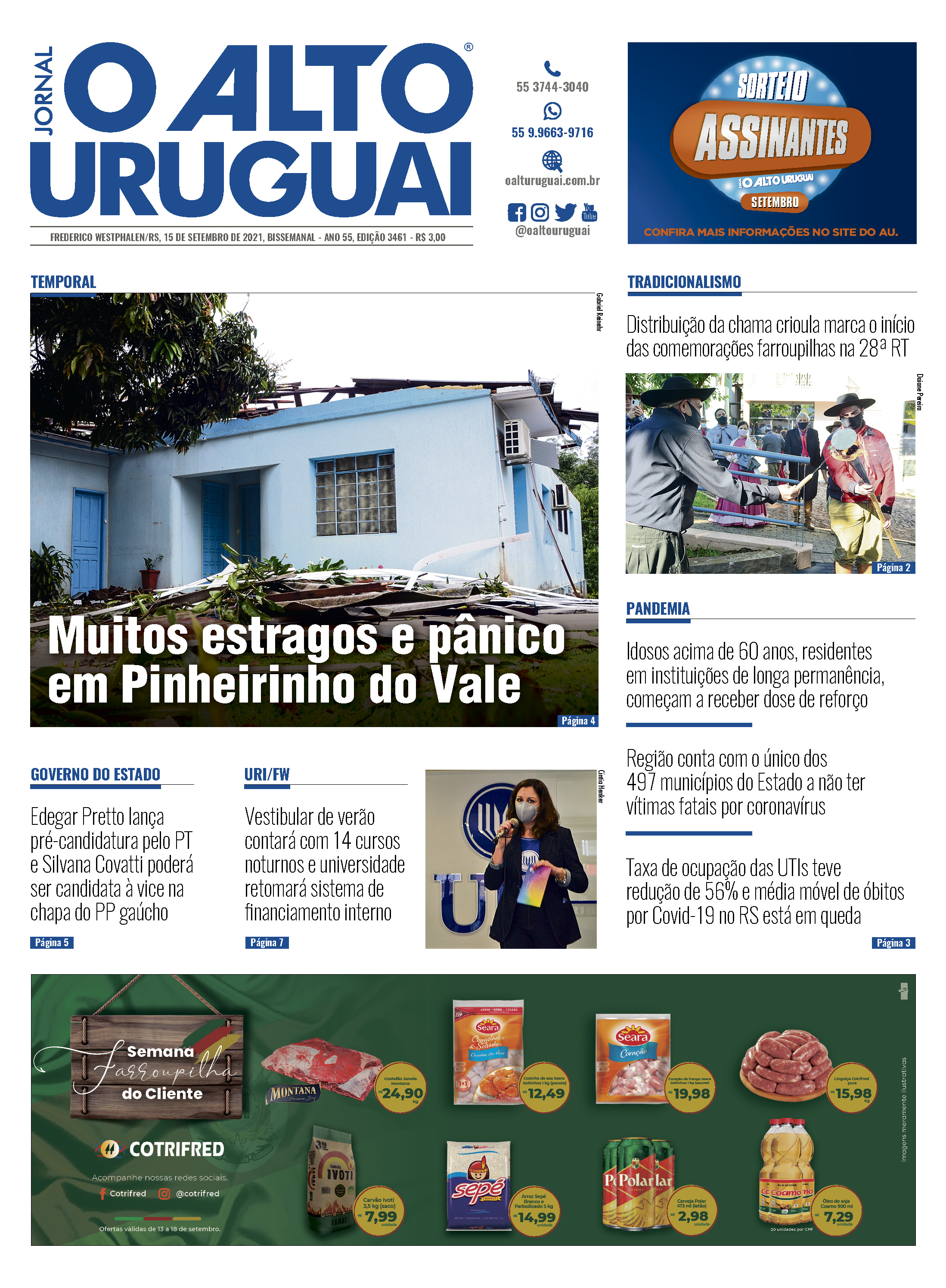 Capa Edição 3461 - Quarta