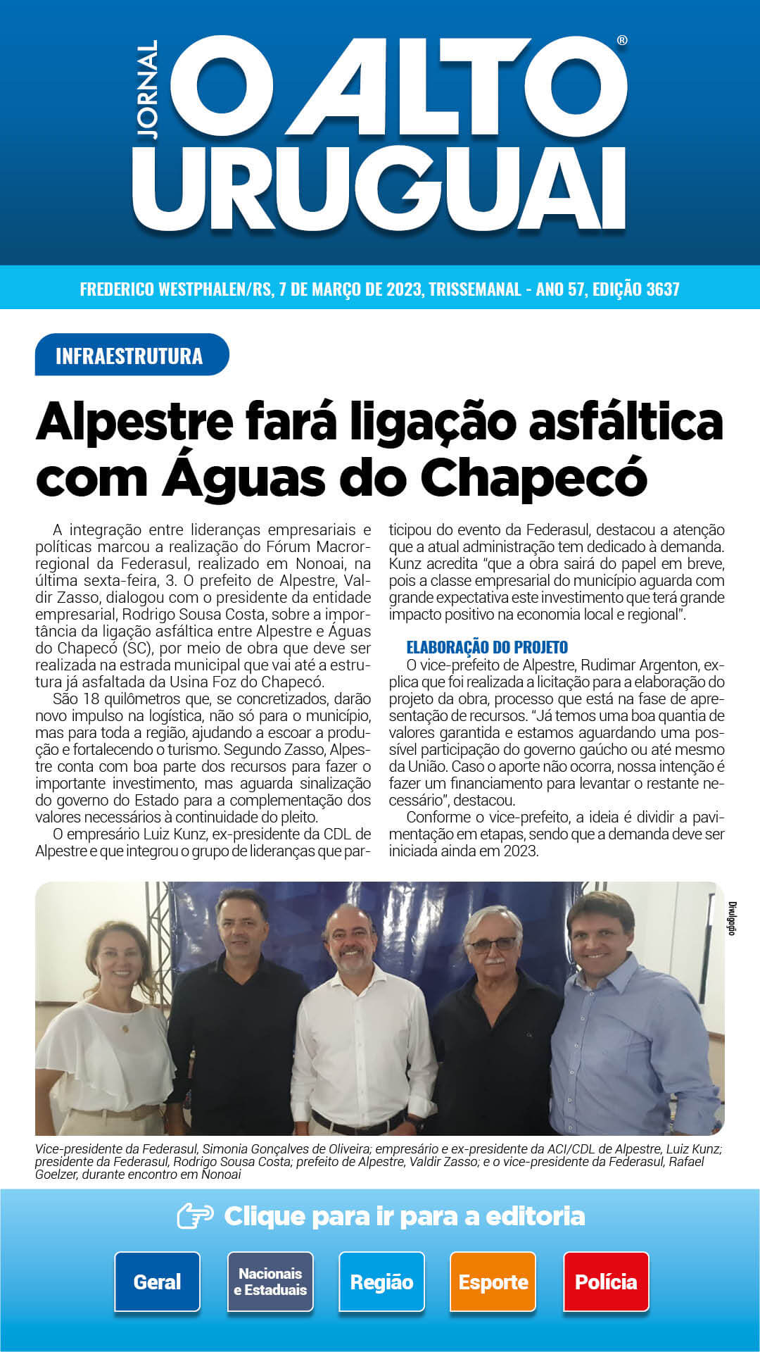 Capa Edição 3637 - Terça