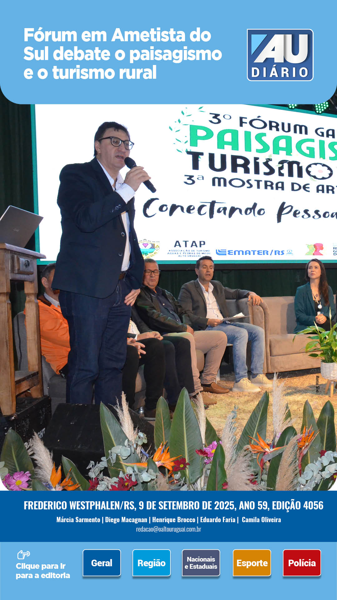 Capa Edição 4056 - Terça