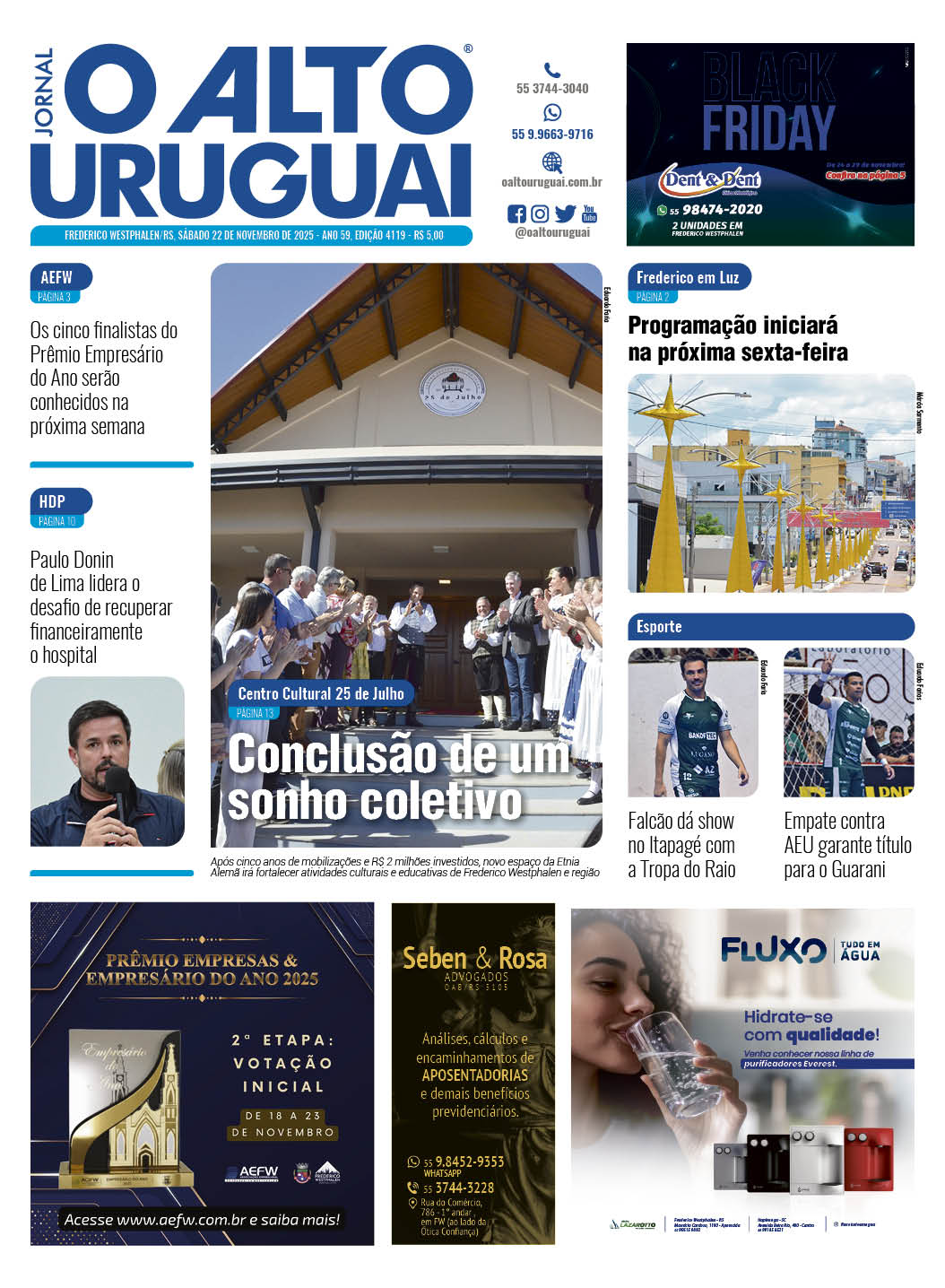 Capa Edição 4119 - Sábado