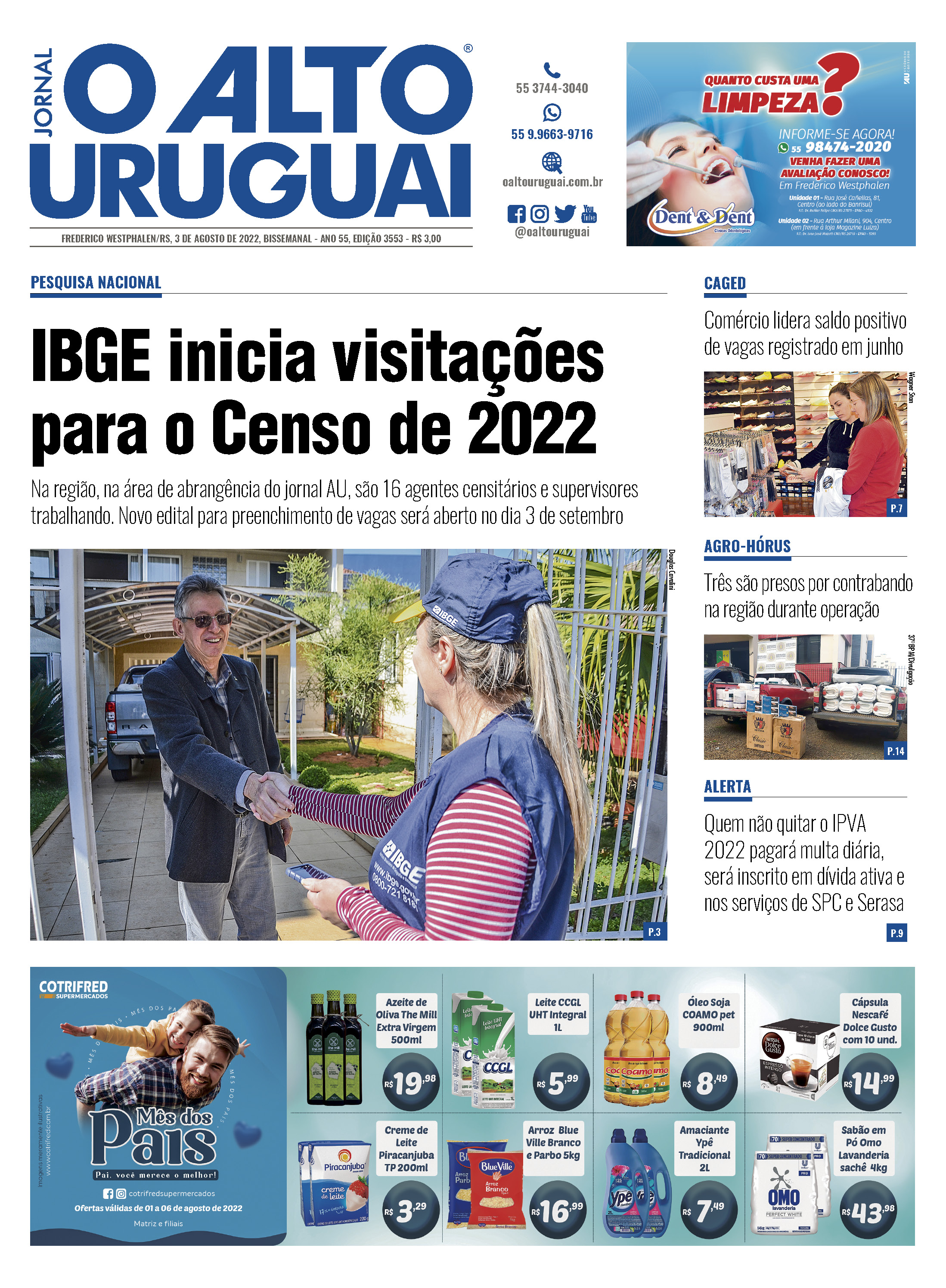 Capa Edição 3553 - Quarta