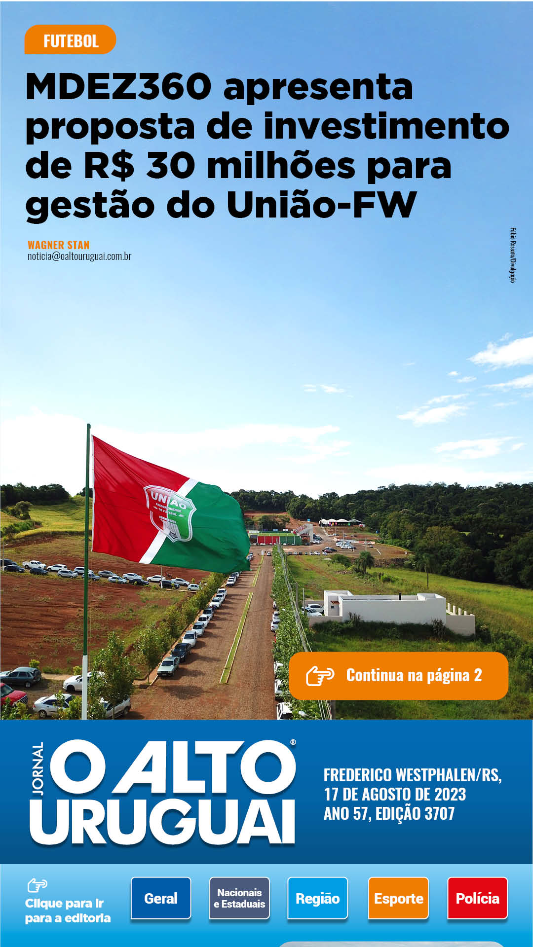 Capa Edição 3707 - Quinta