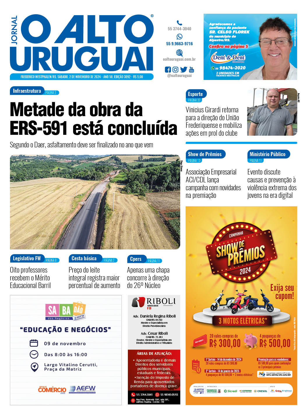 Capa Edição 3892 - Sábado