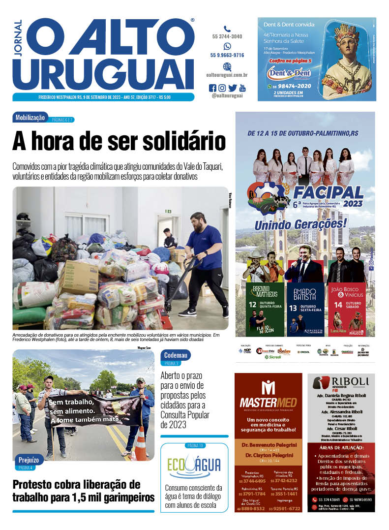 Capa Edição 3717 - Sábado