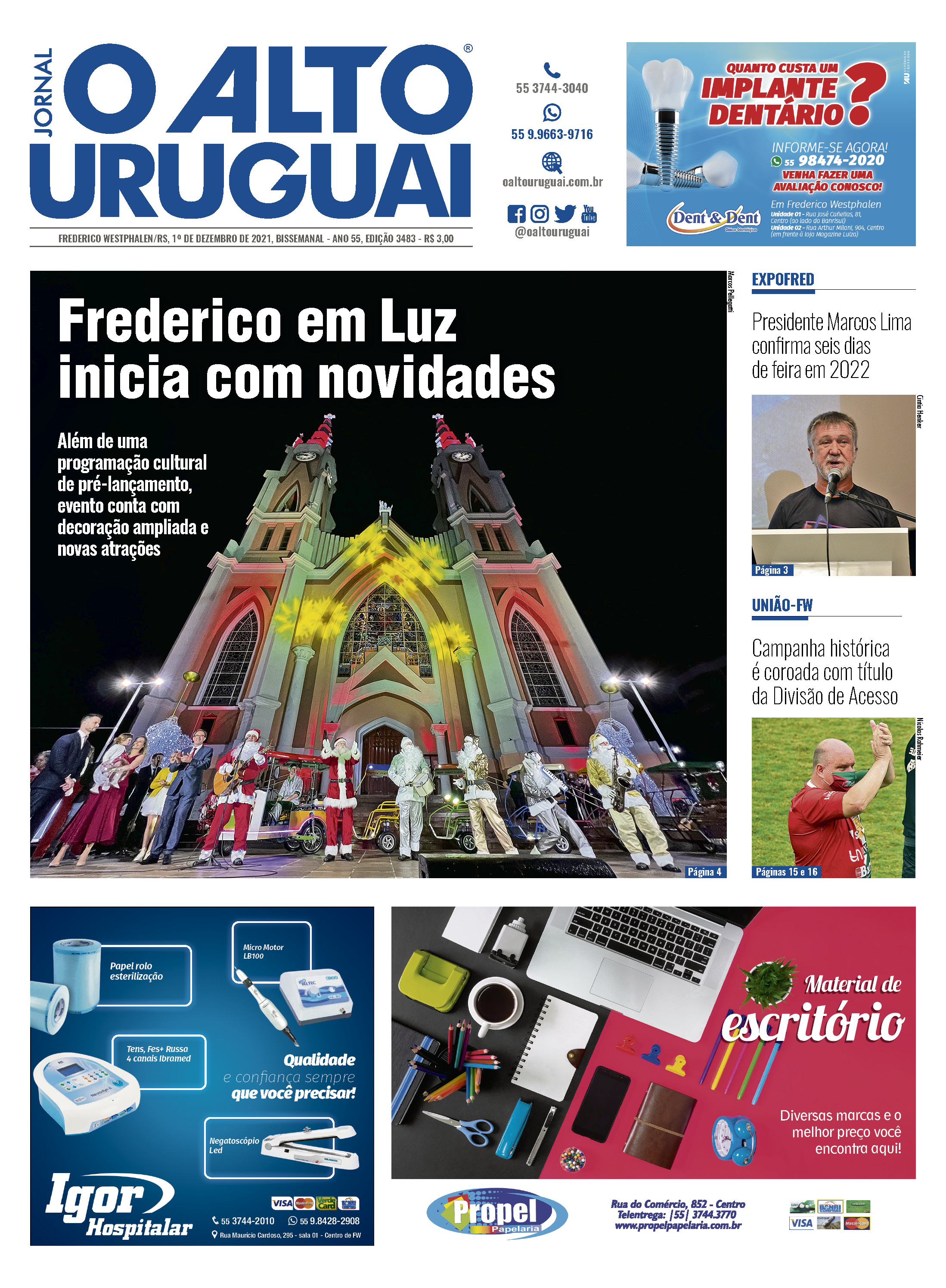 Capa Edição 3483 - Quarta