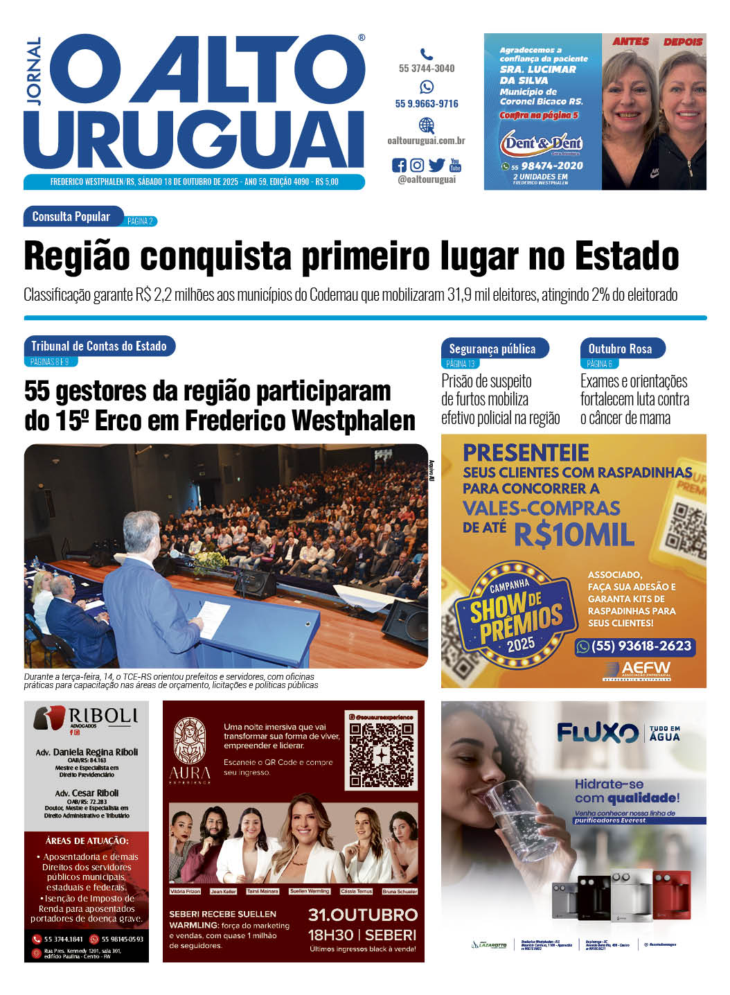 Capa Edição 4090 - Sábado