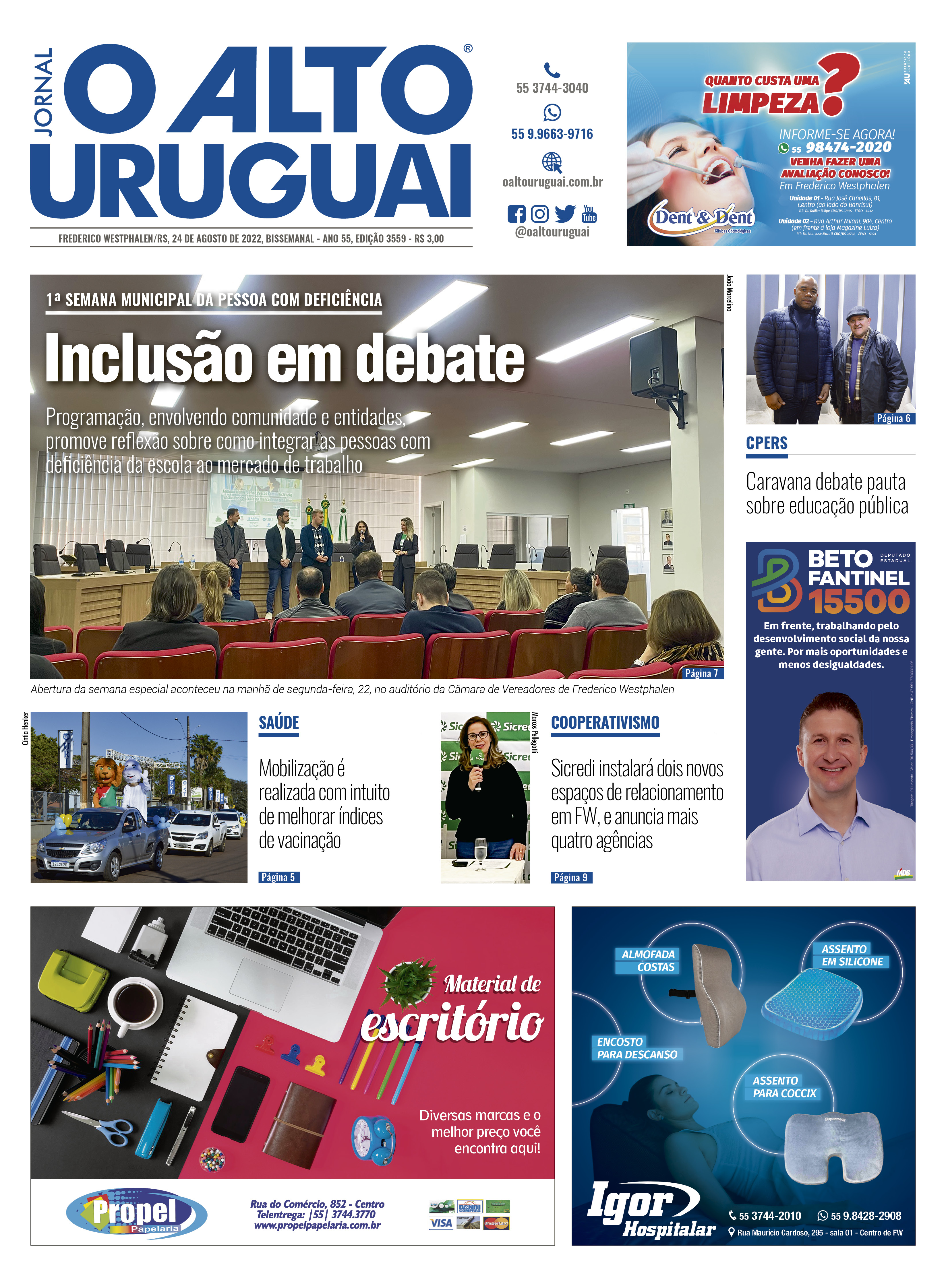 Capa Edição 3559 - Quarta