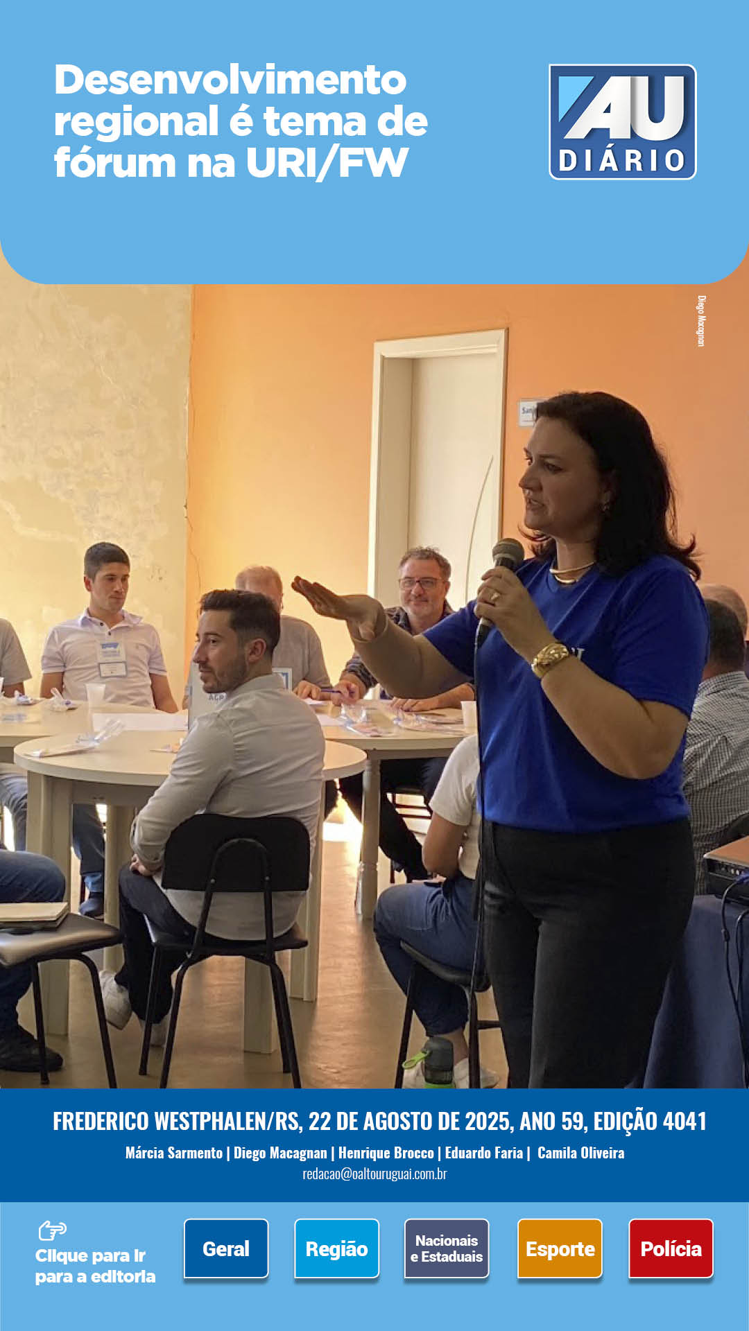 Capa Edição 4041 - Sexta