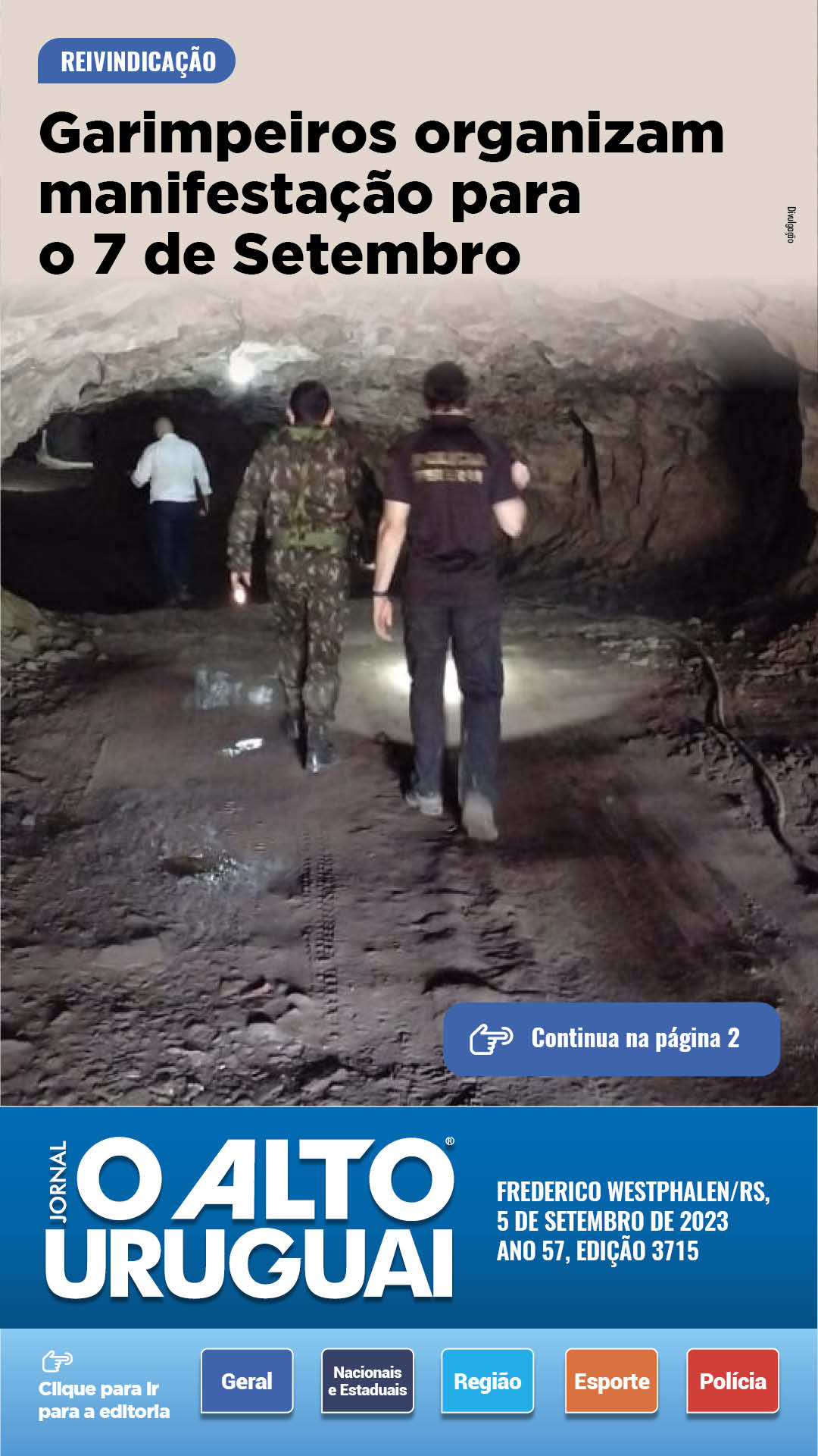 Capa Edição 3715 - Terça