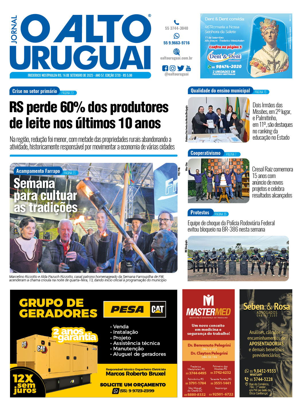 Capa Edição 3720 - Sábado