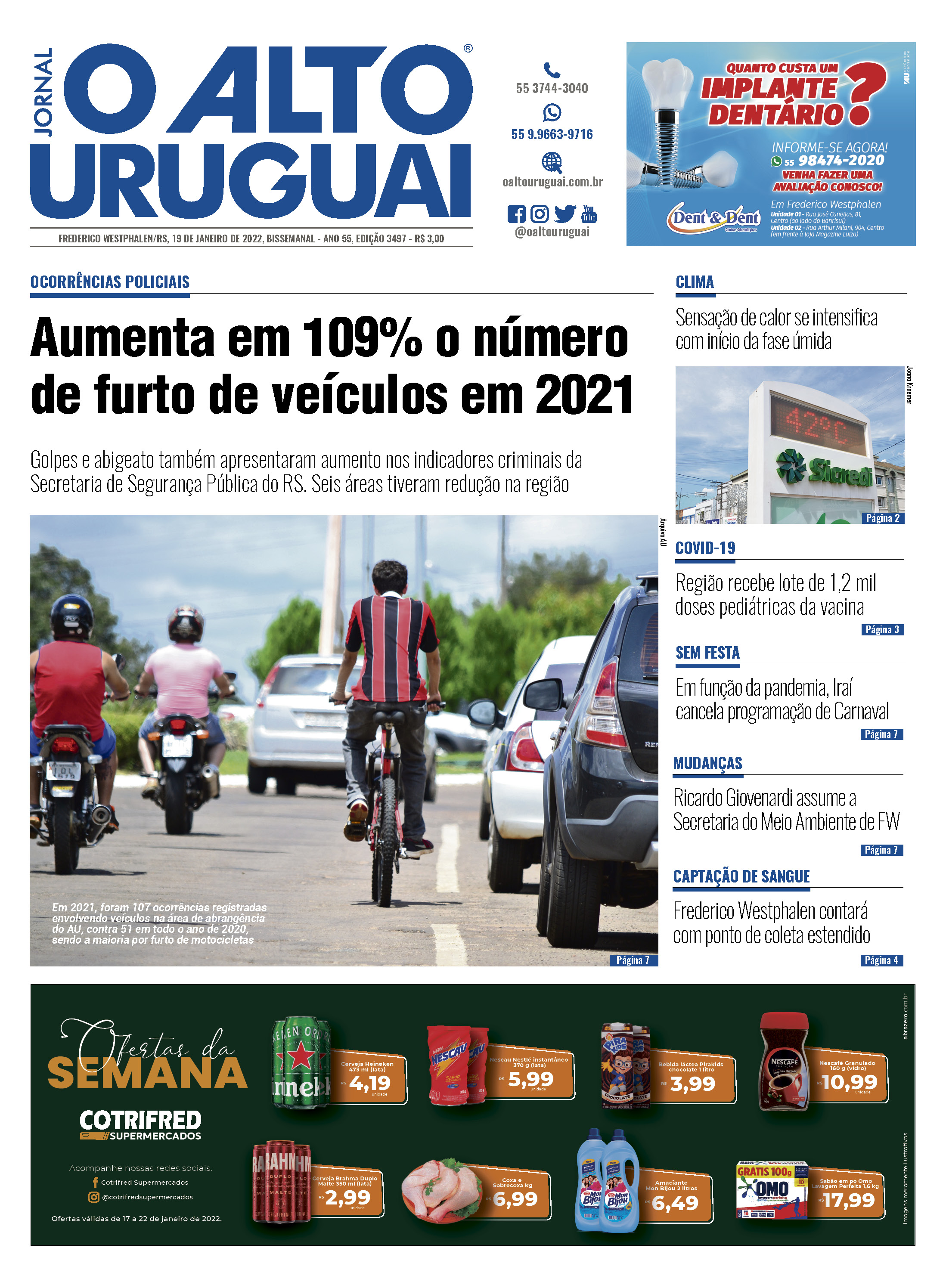Capa Edição 3497 - Quarta