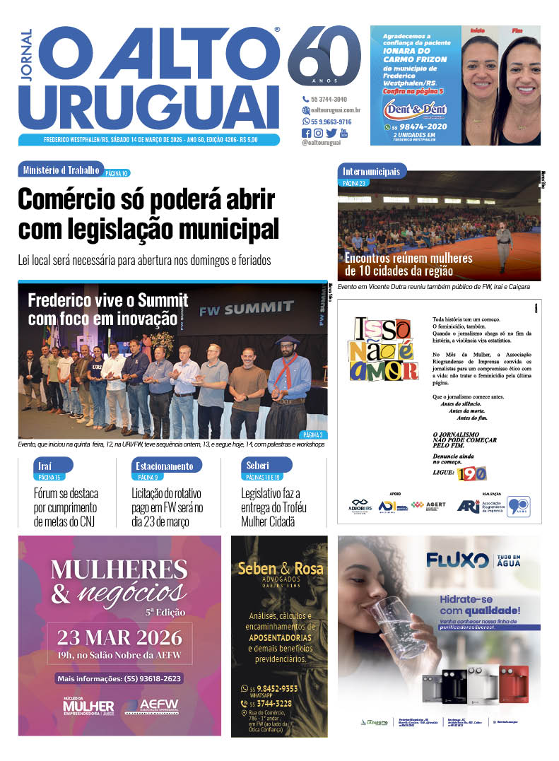 Capa Edição 4206 - Sábado