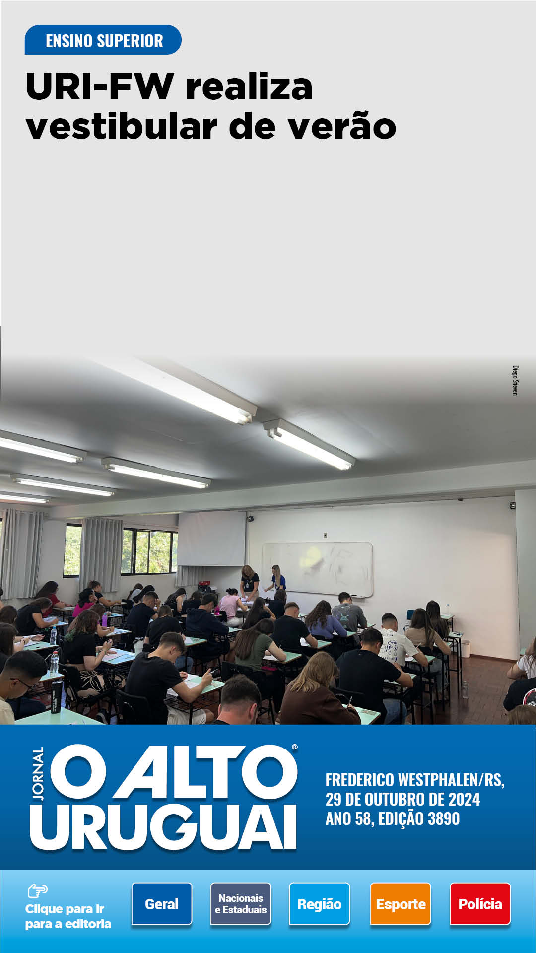 Capa Edição 3890 - Terça