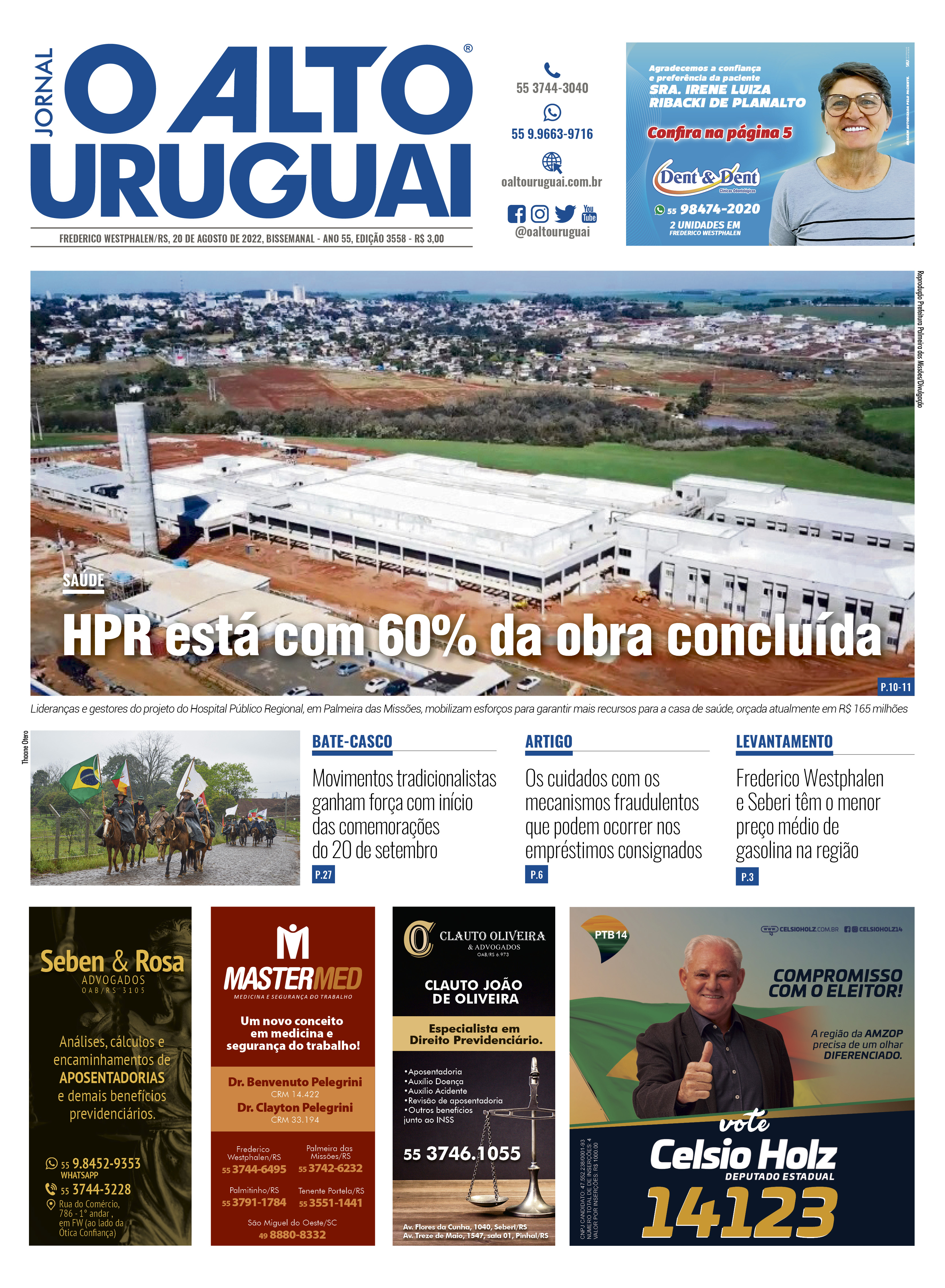 Capa Edição 3558 - Sábado