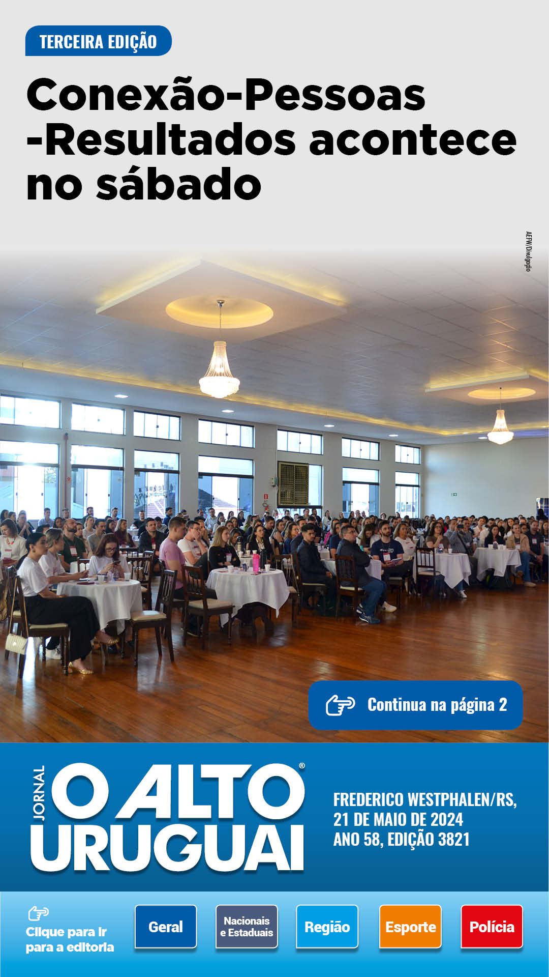 Capa Edição 3821 - Terça