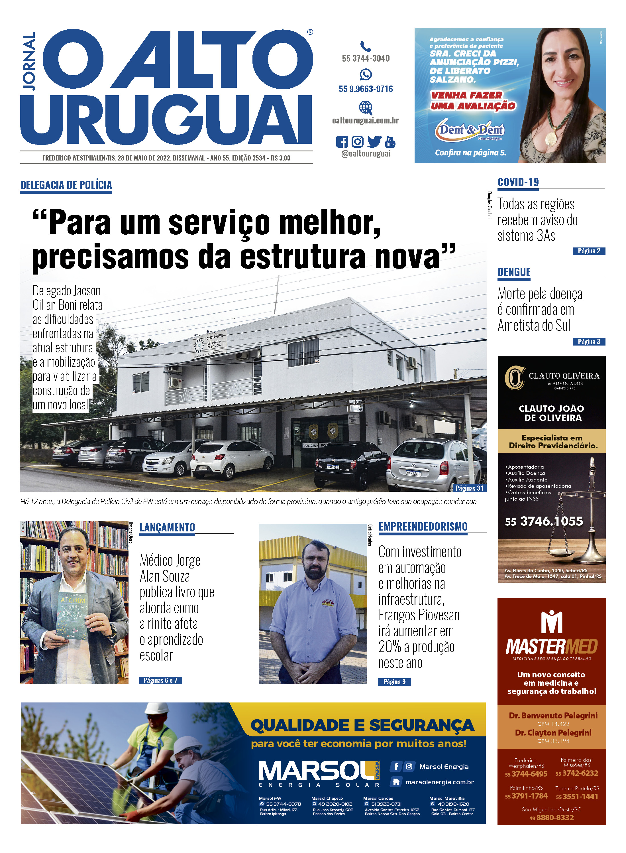 Capa Edição 3534 - Sábado