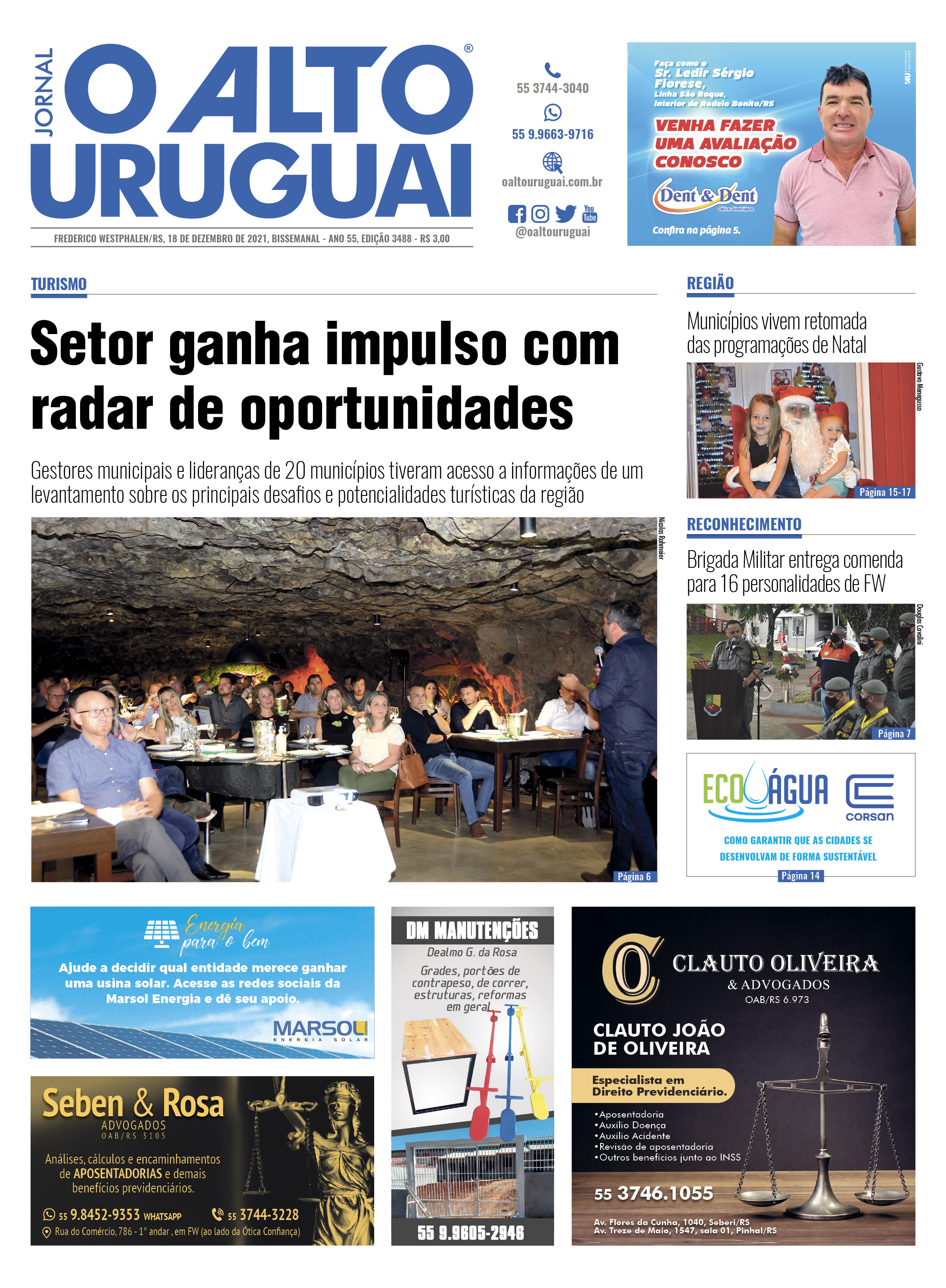 Capa Edição 3488 - Sábado