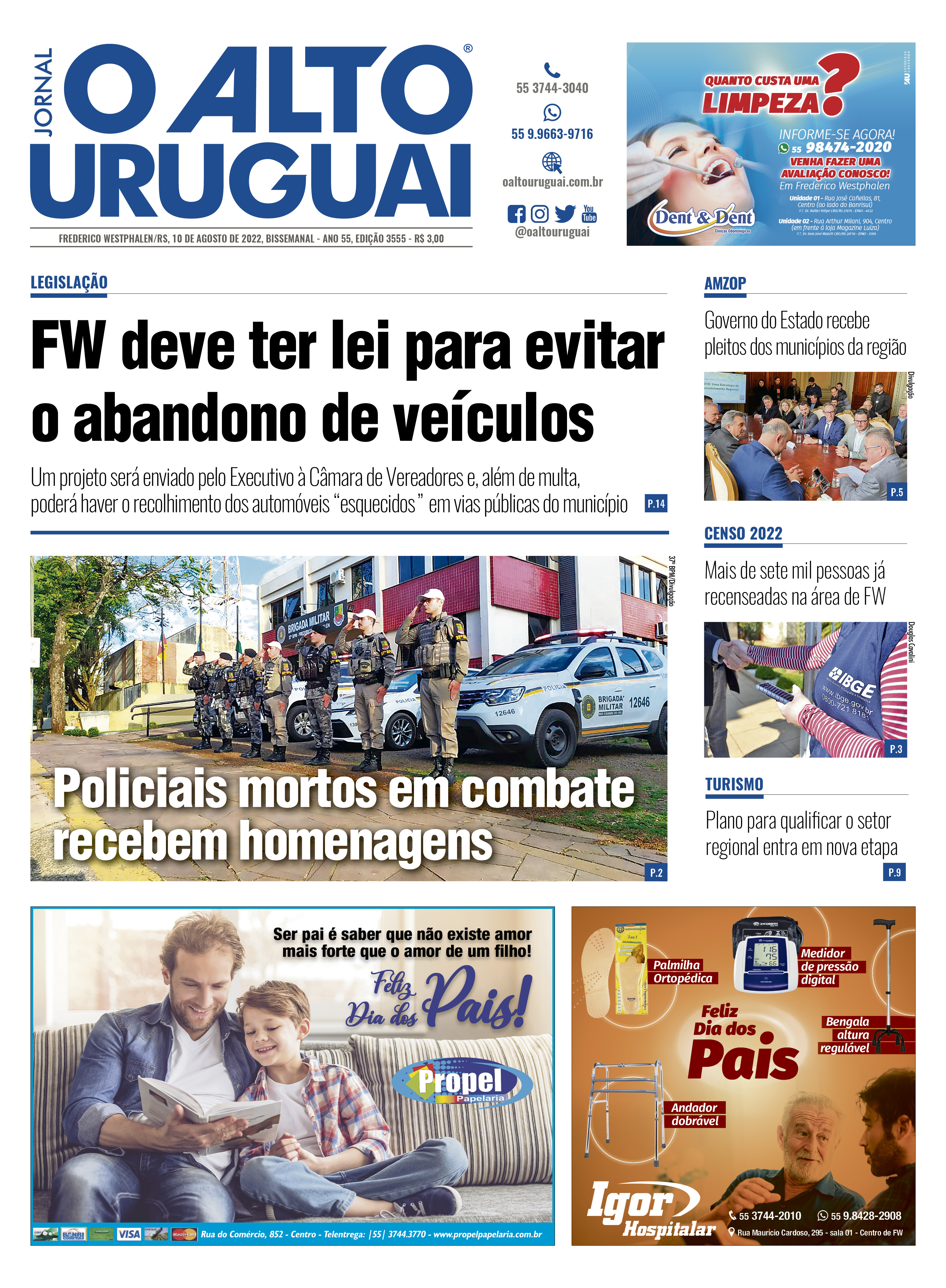 Capa Edição 3555 - Quarta