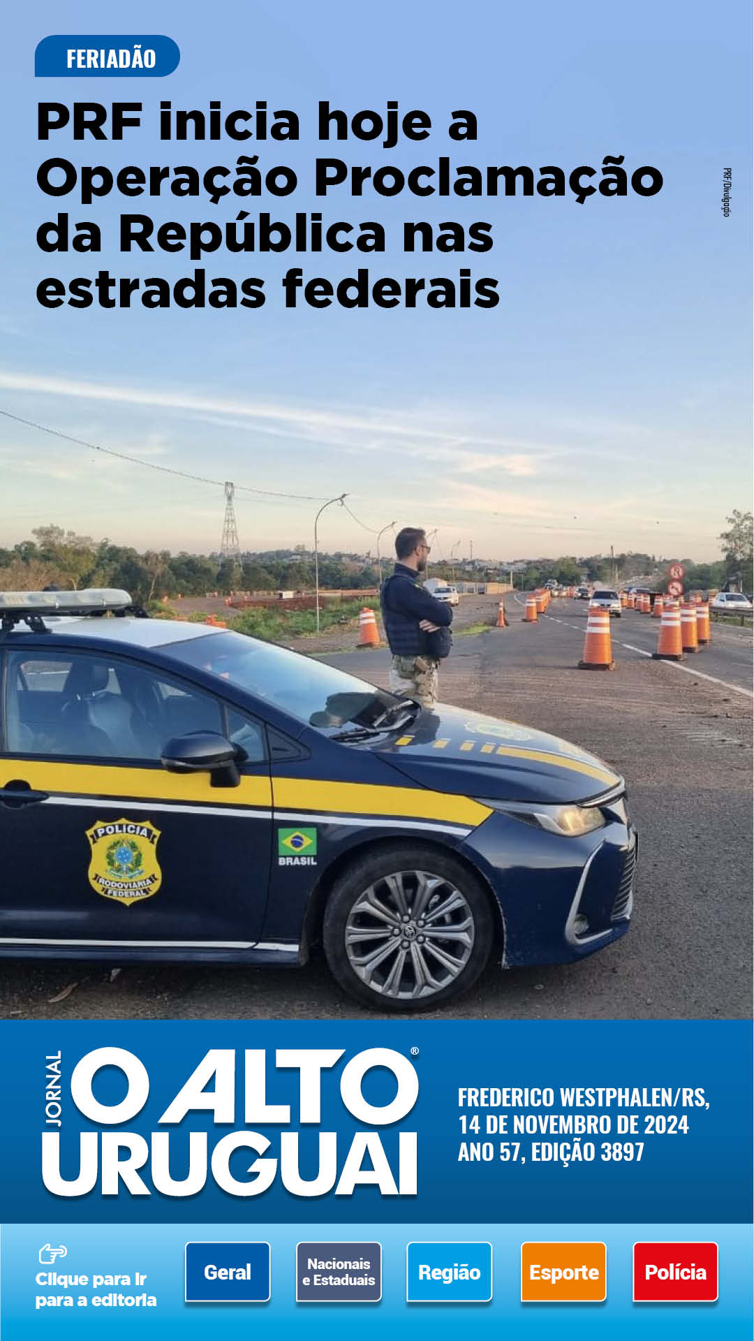 Capa Edição 3897 - Quinta