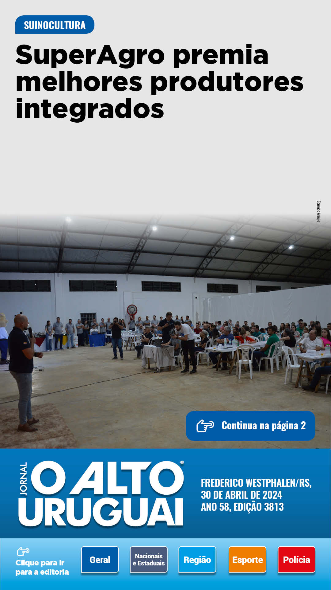 Capa Edição 3813 - Terça