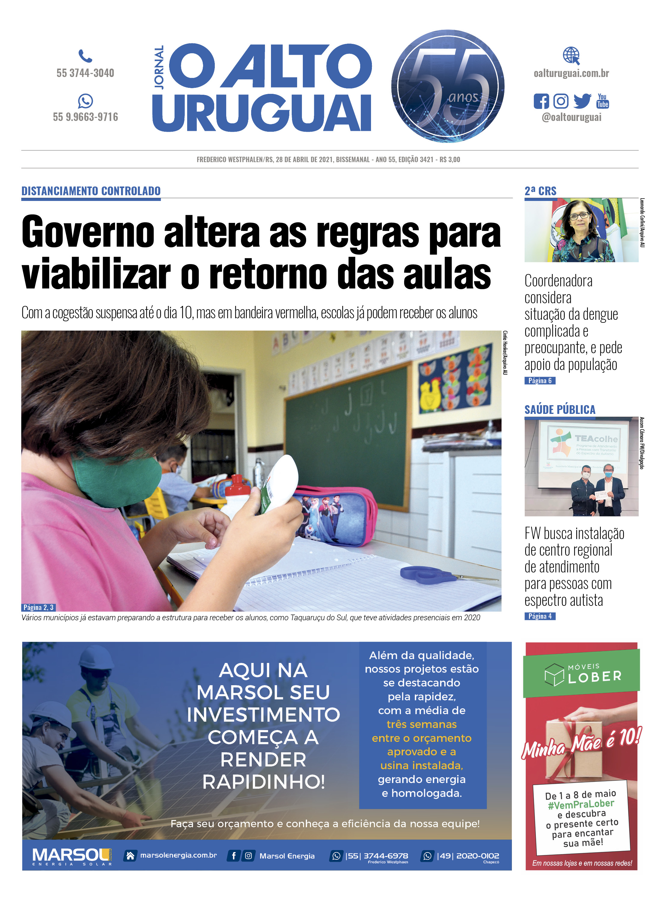 Capa Edição 3421 - Quarta