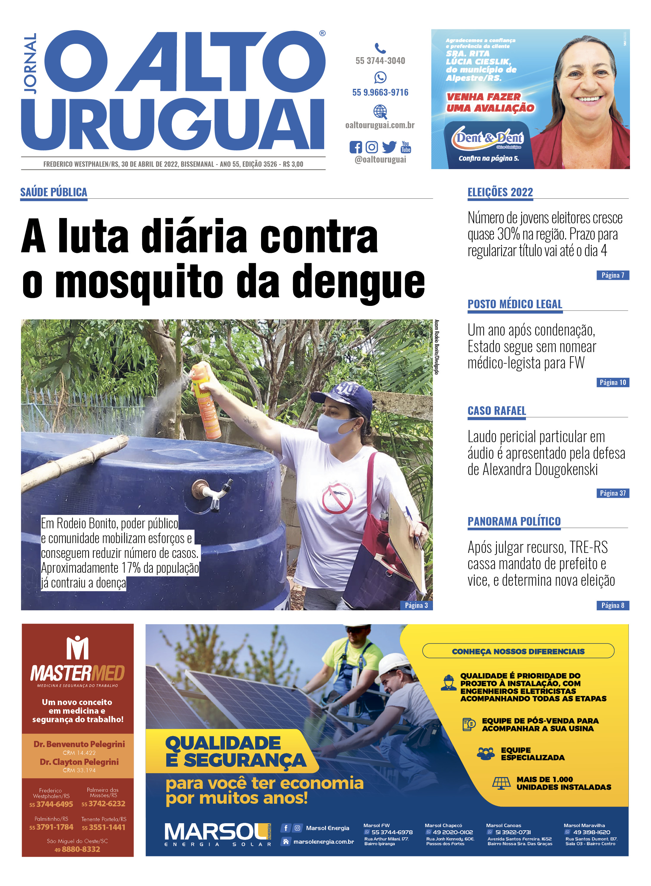 Capa Edição 3526 - Sábado