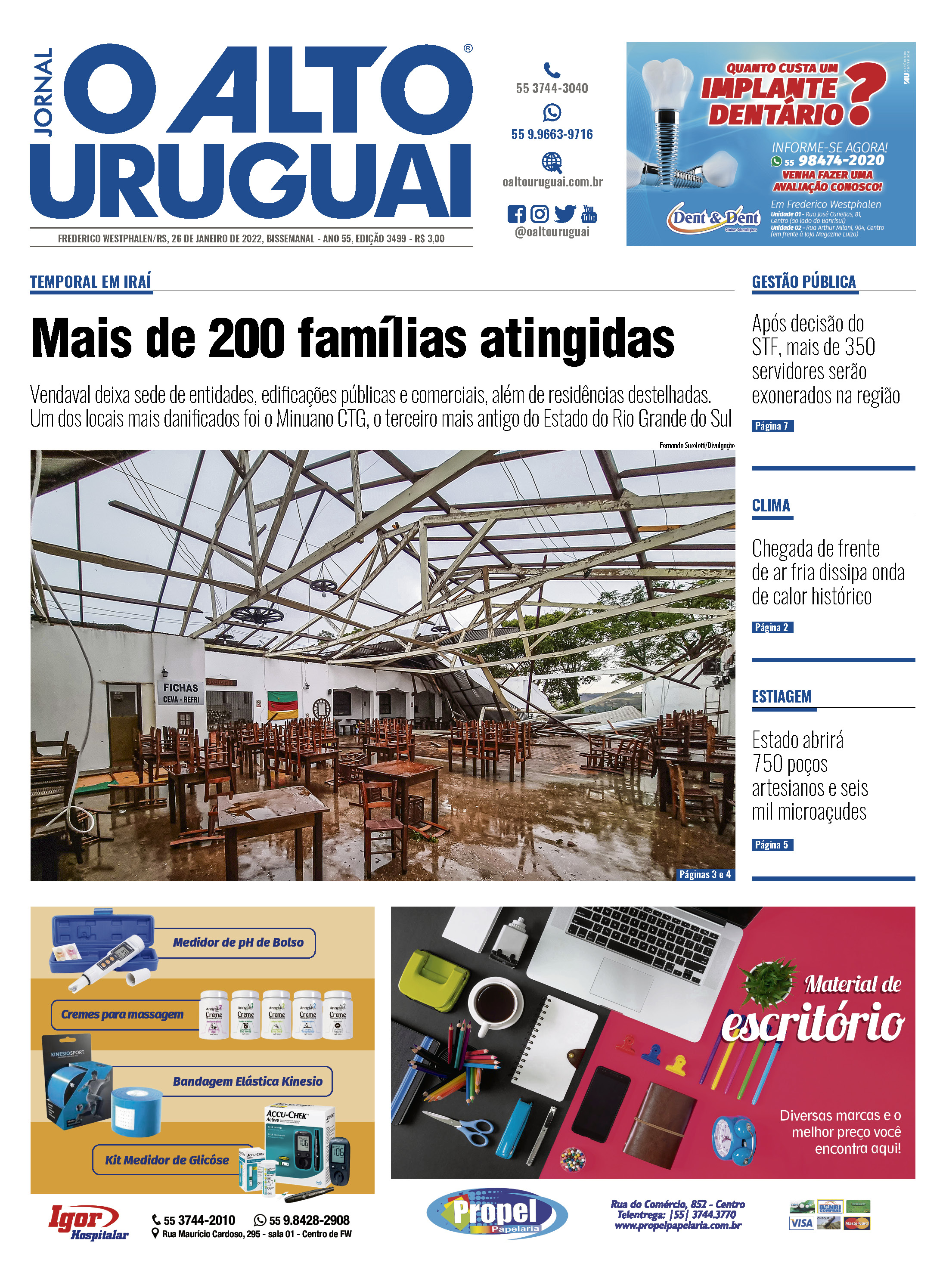 Capa Edição 3499 - Quarta