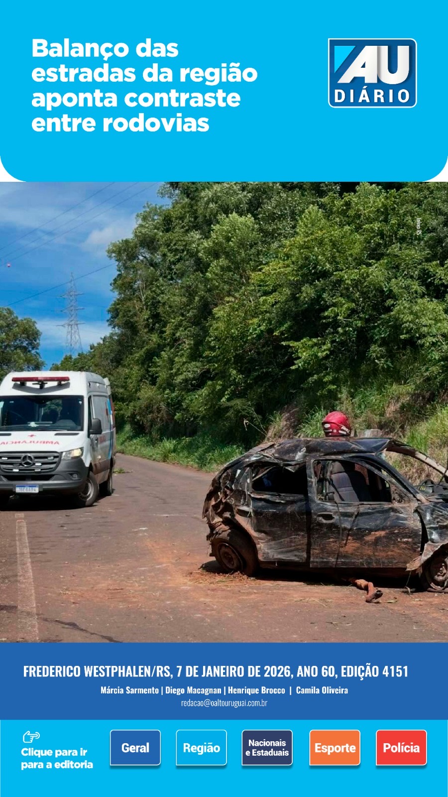 Capa Edição 4150 - Quarta