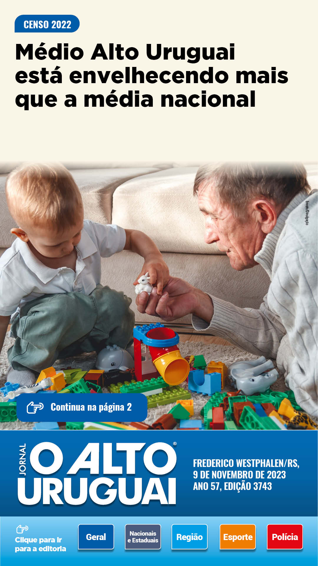 Capa Edição 3743 - Quinta