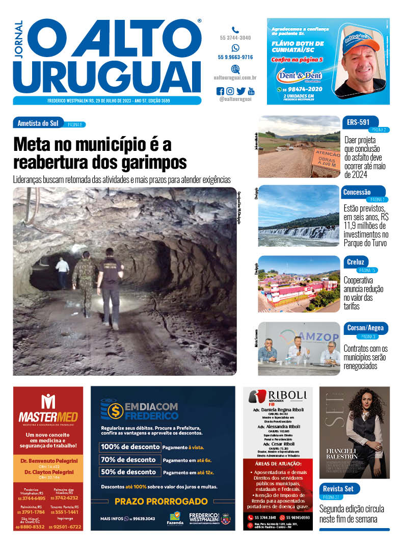 Capa Edição 3699 - Sábado