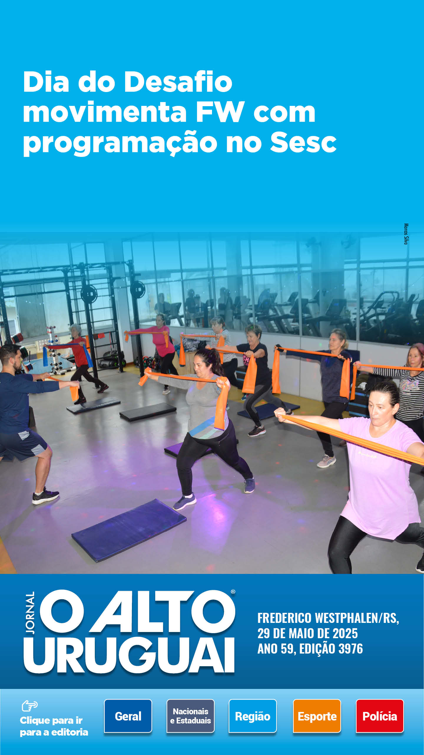 Capa Edição 3976 - Quinta