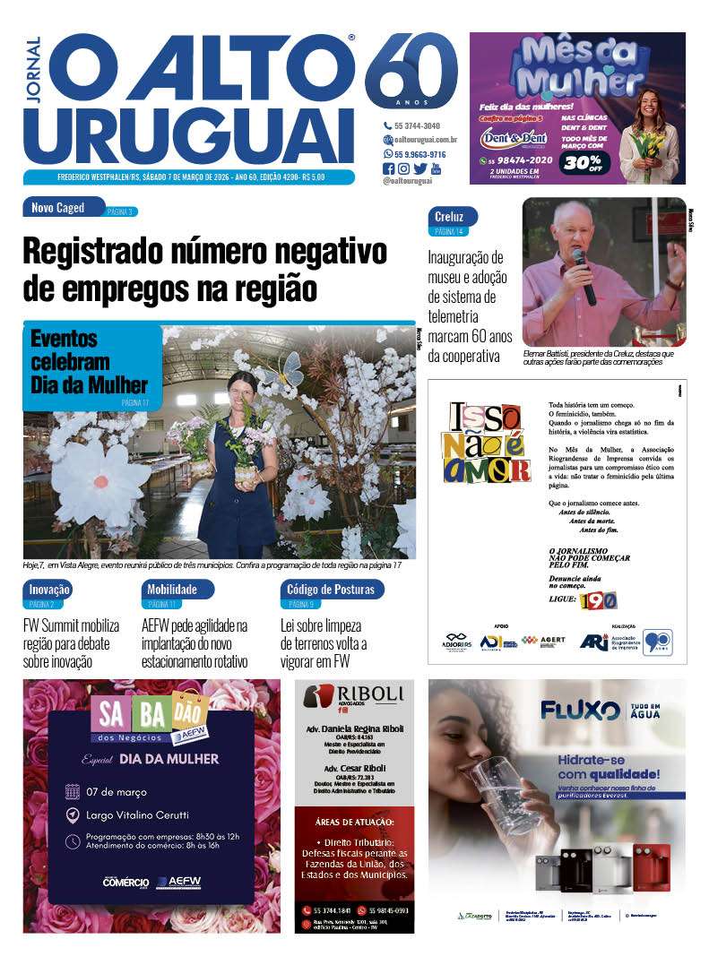 Capa Edição 4200 - Sábado