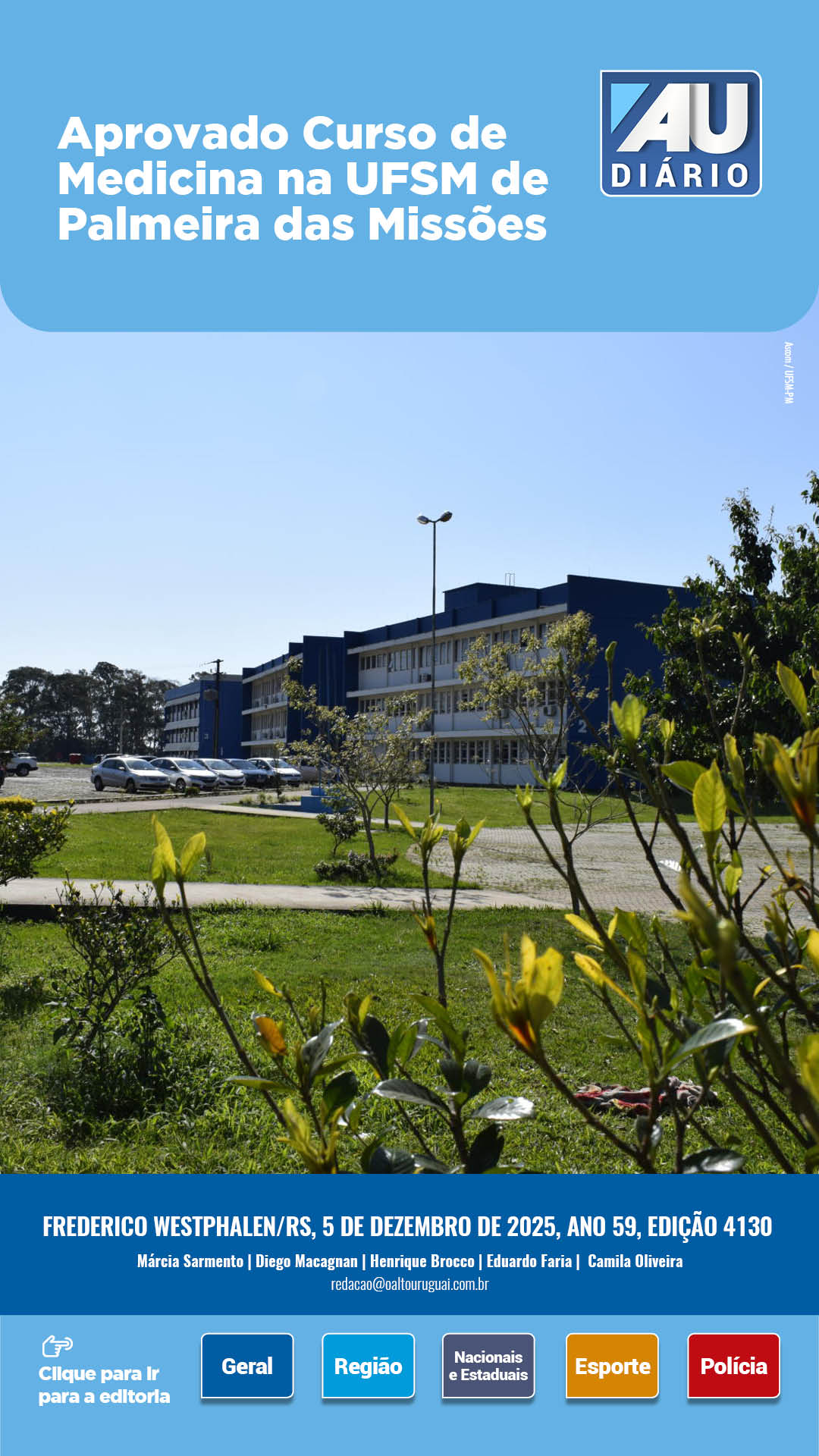 Capa Edição 4130 - Sexta
