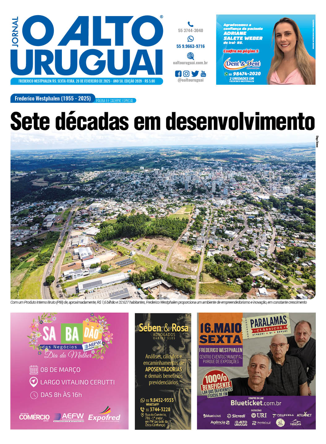 Capa Edição 3939 - Sexta