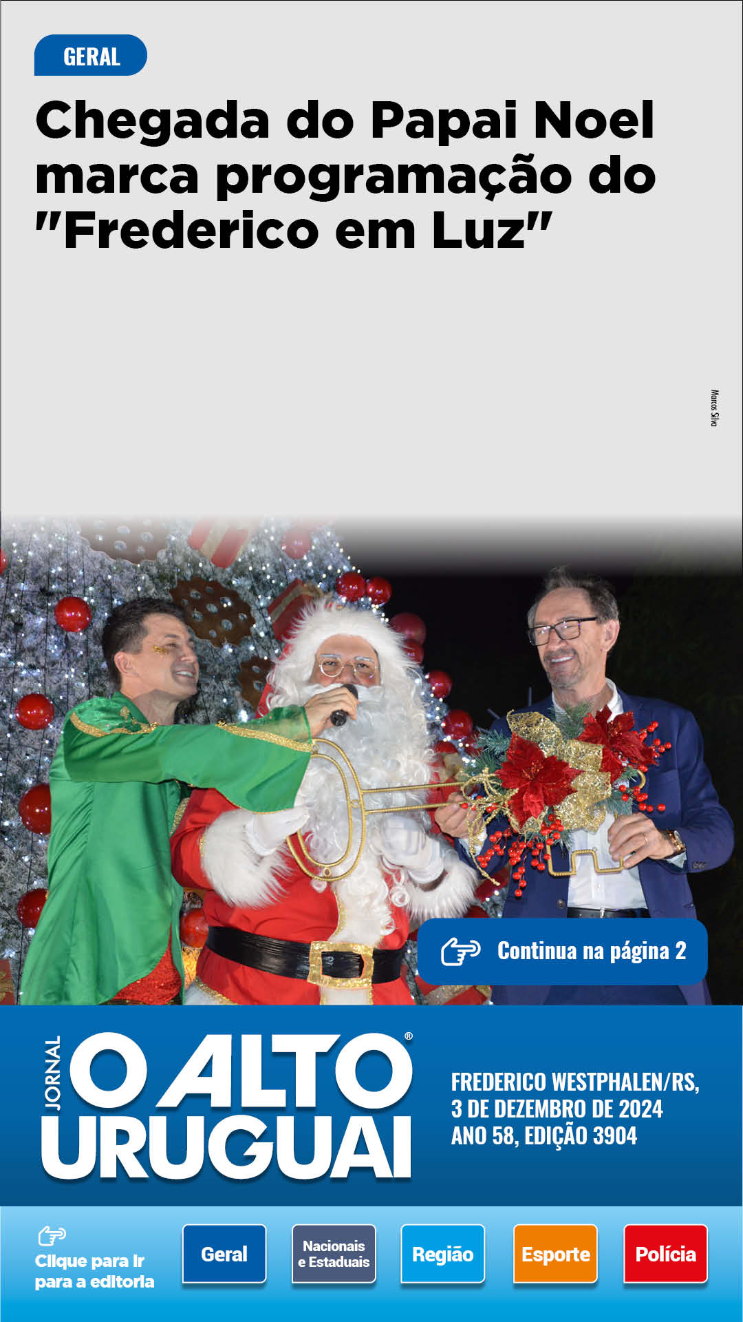 Capa Edição 3904 - Terça