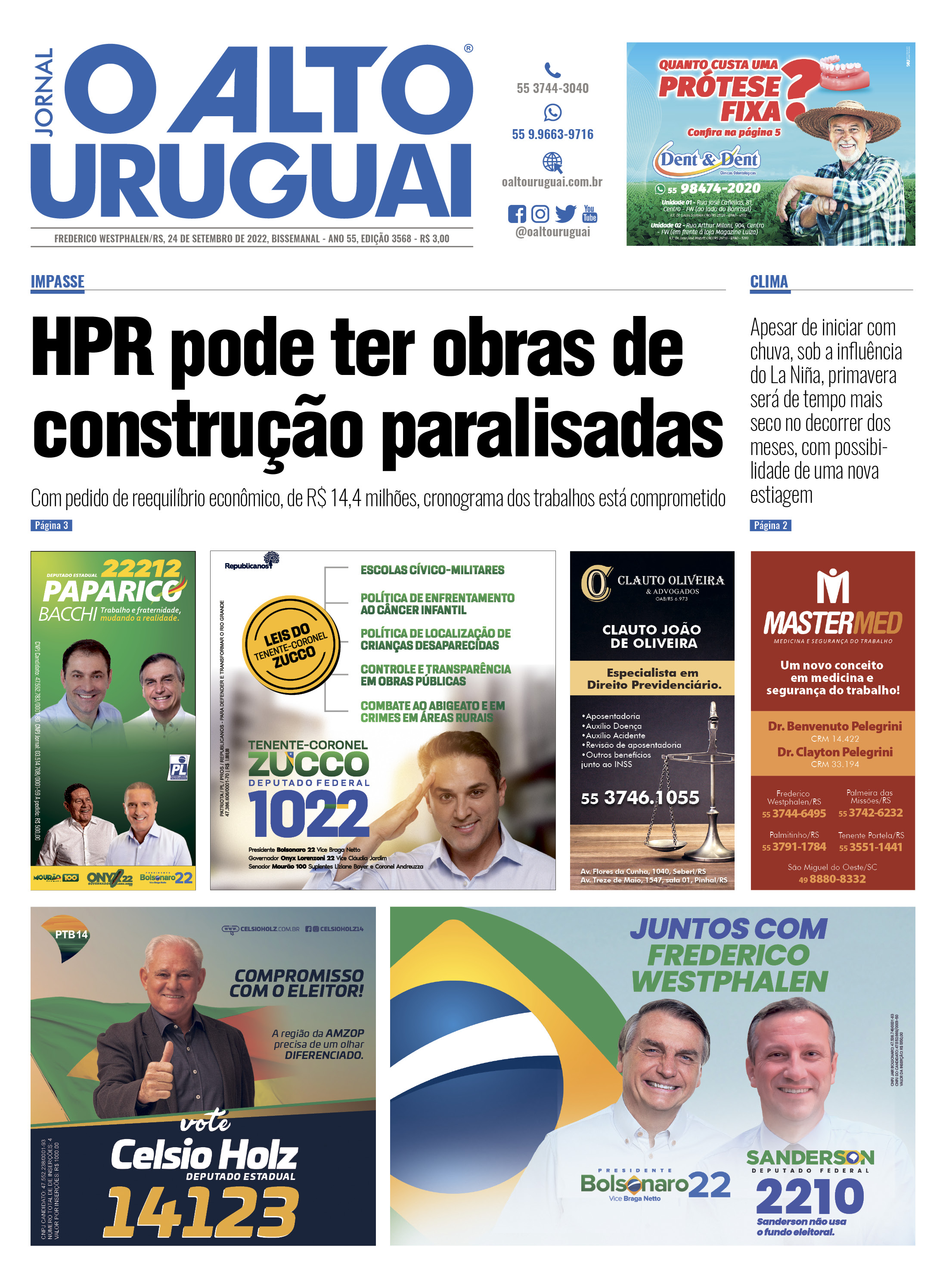 Capa Edição 3568 - Sábado