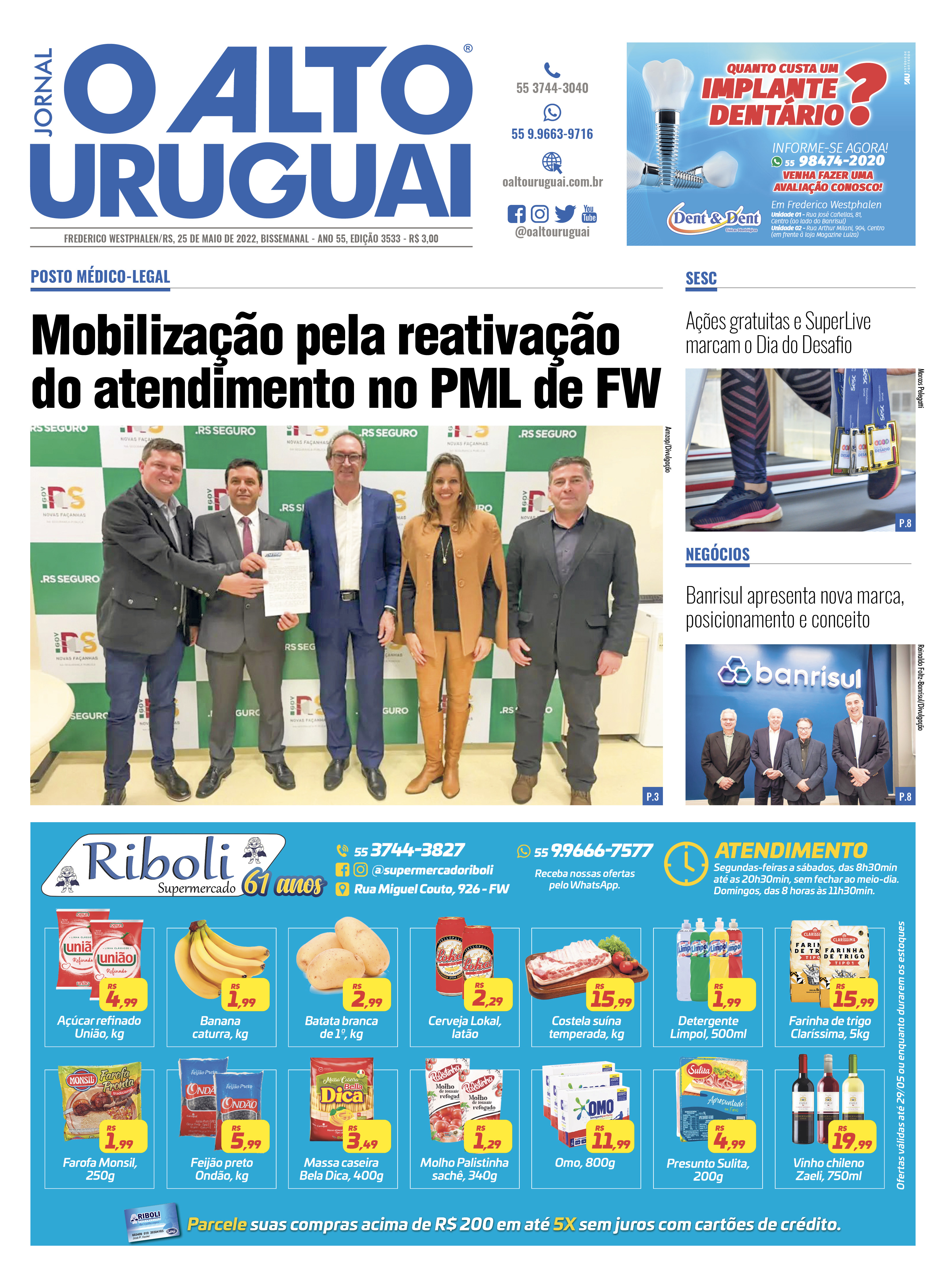 Capa Edição 3533 - Quarta