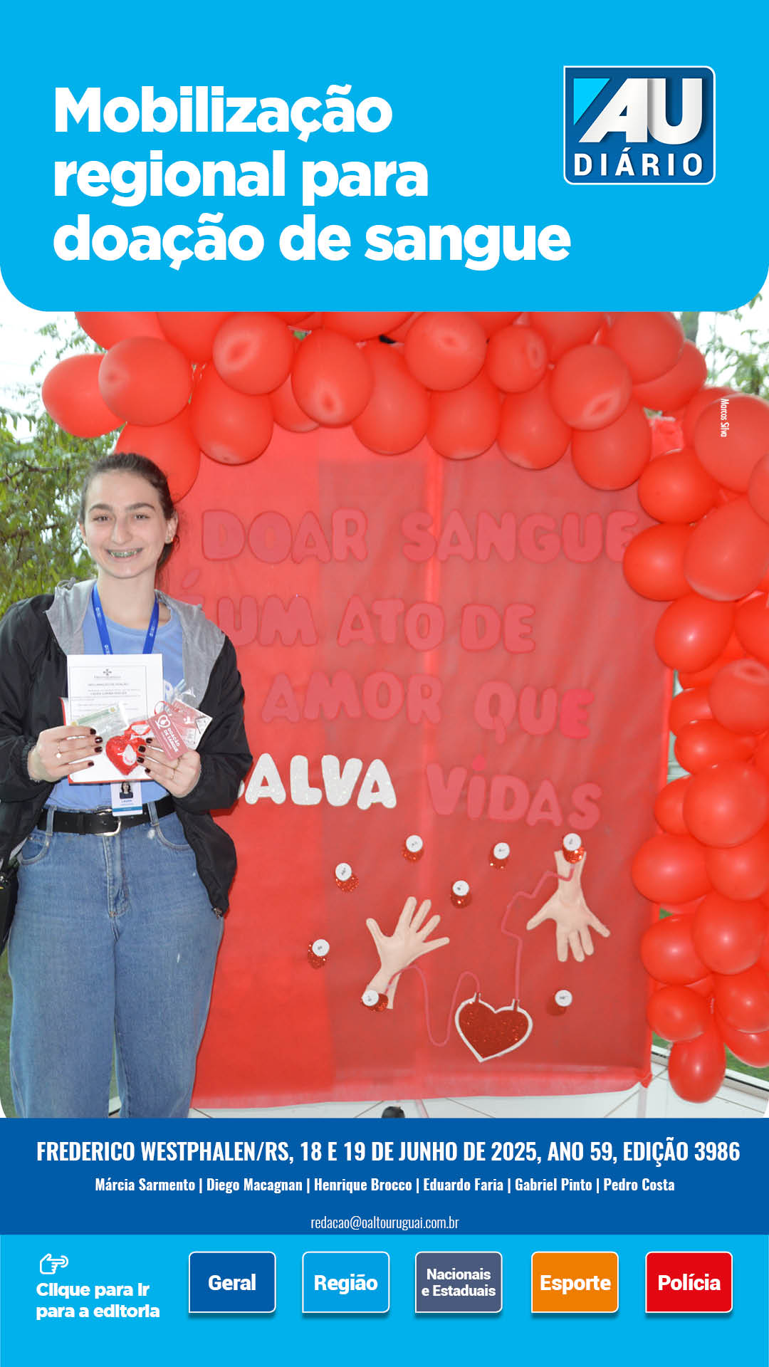 Capa Edição 3986 - Quarta e Quinta