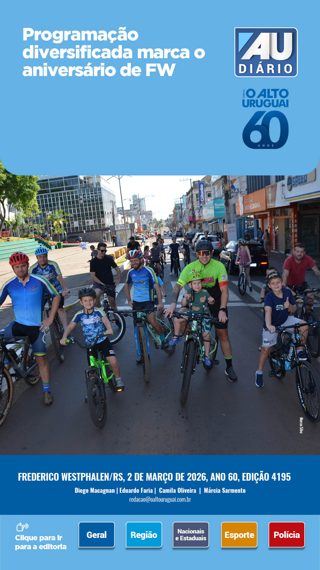 Capa Edição 4195 - Segunda