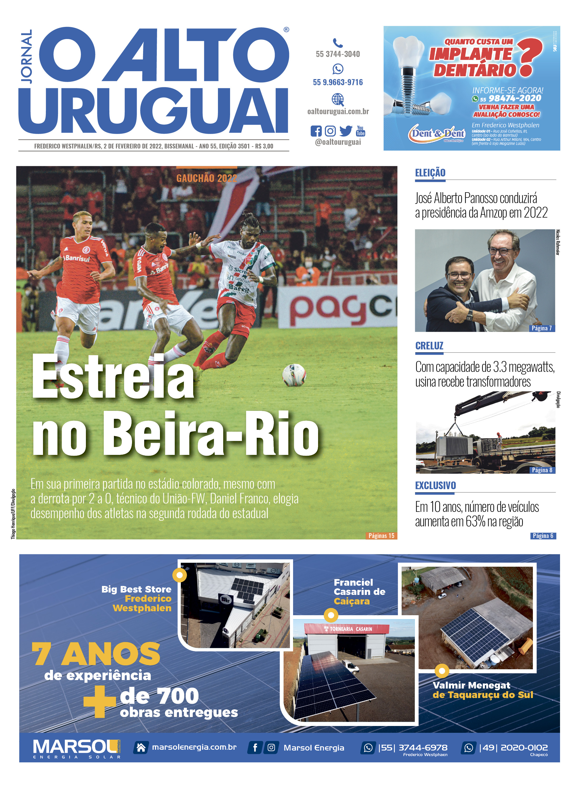 Capa Edição 3501 - Quarta