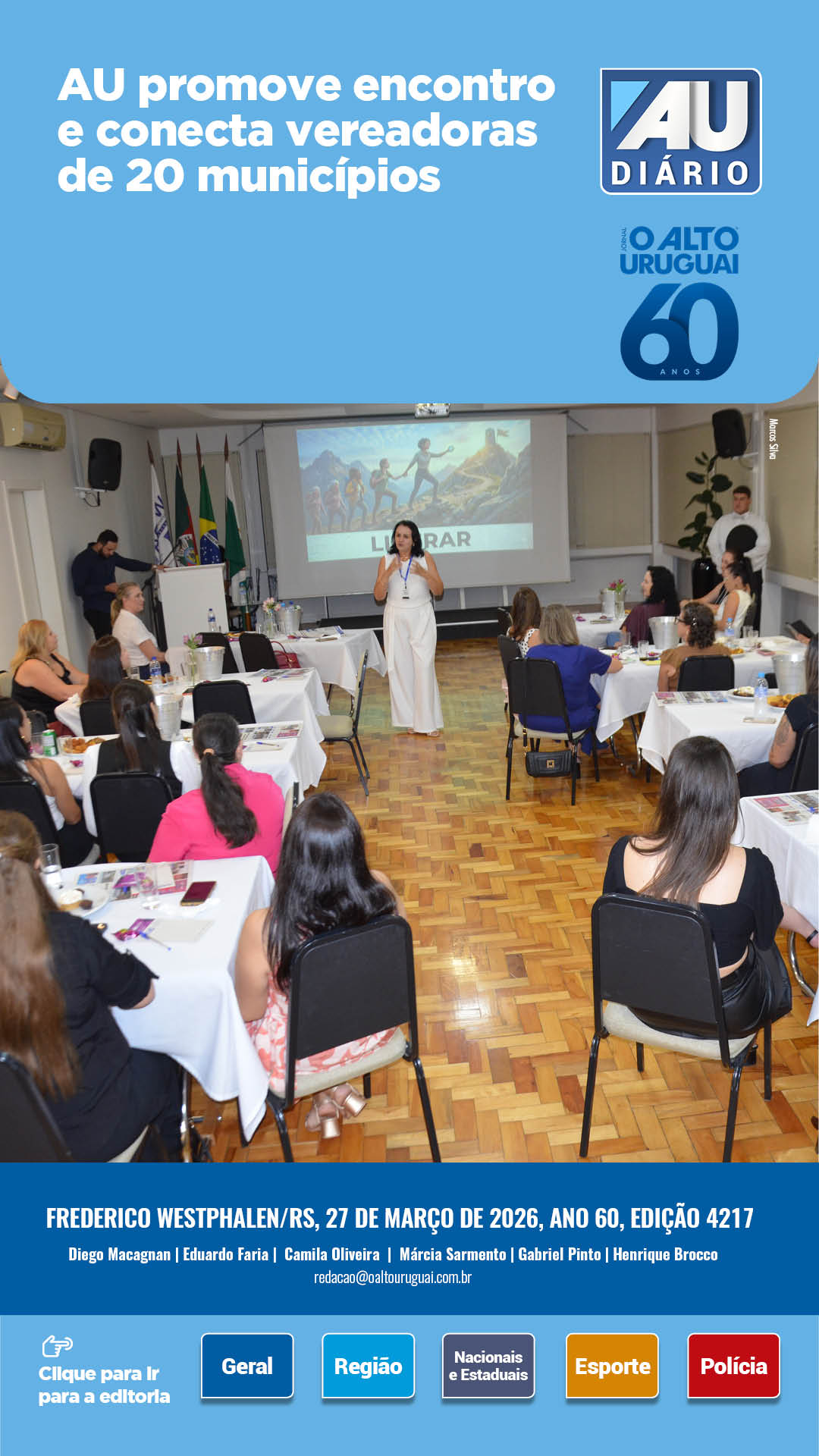 Capa Edição 4217 - Sexta