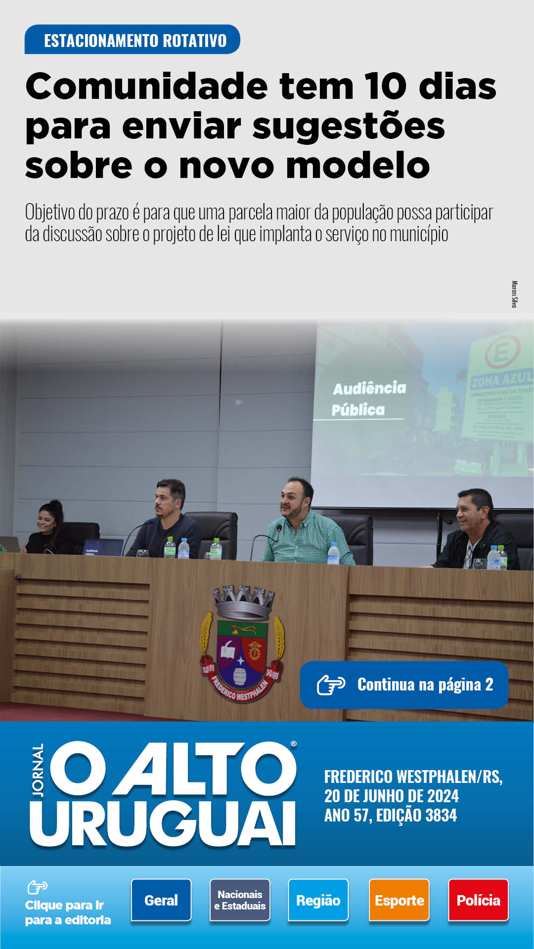 Capa Edição 3834 - Quinta