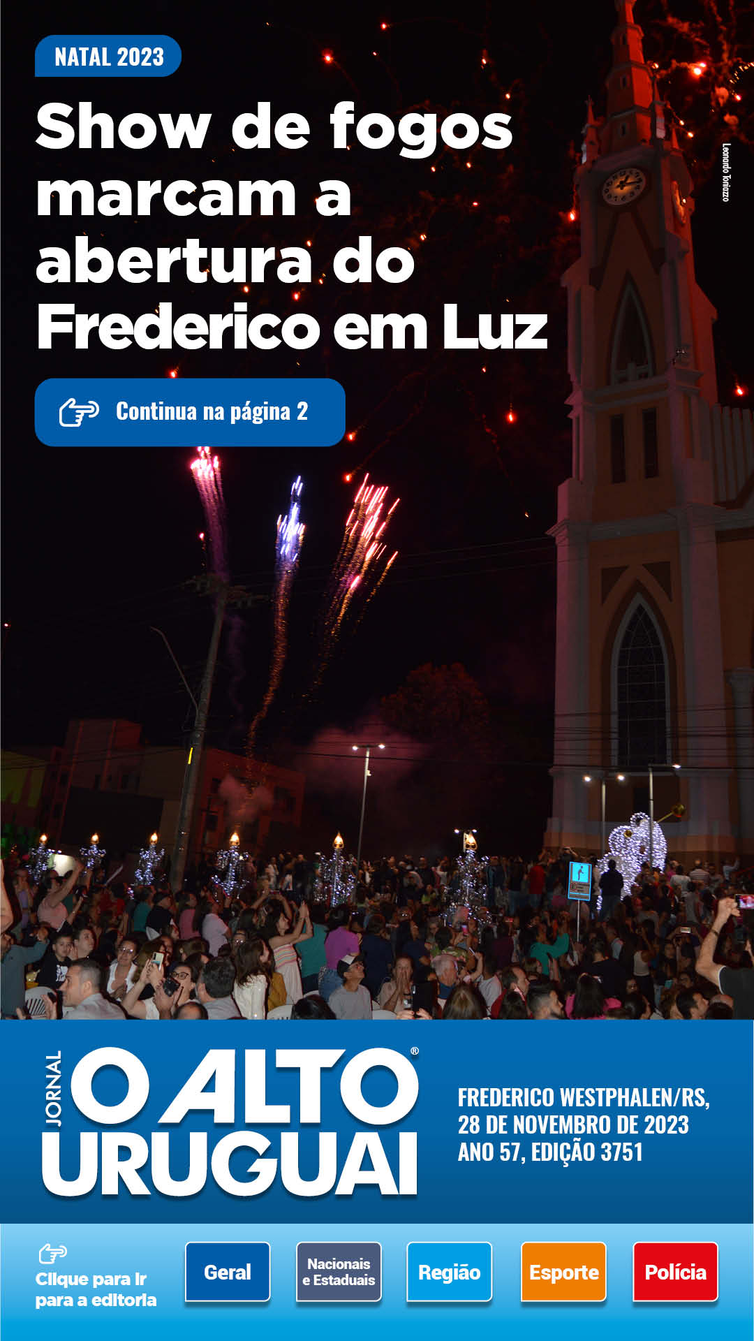 Capa Edição 3751 - Terça