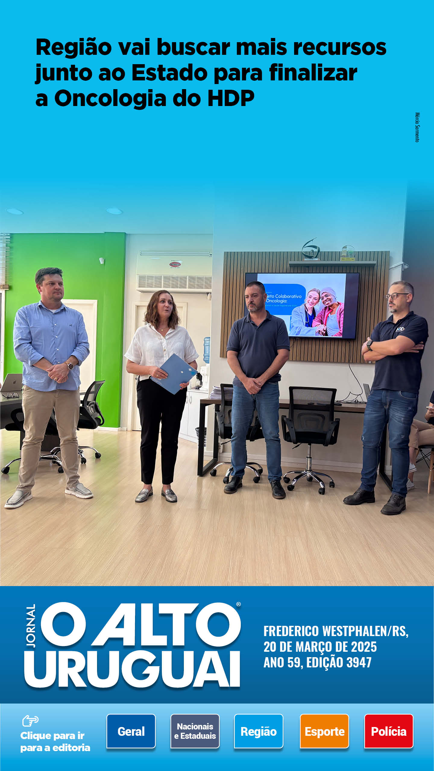 Capa Edição 3947 - Quinta