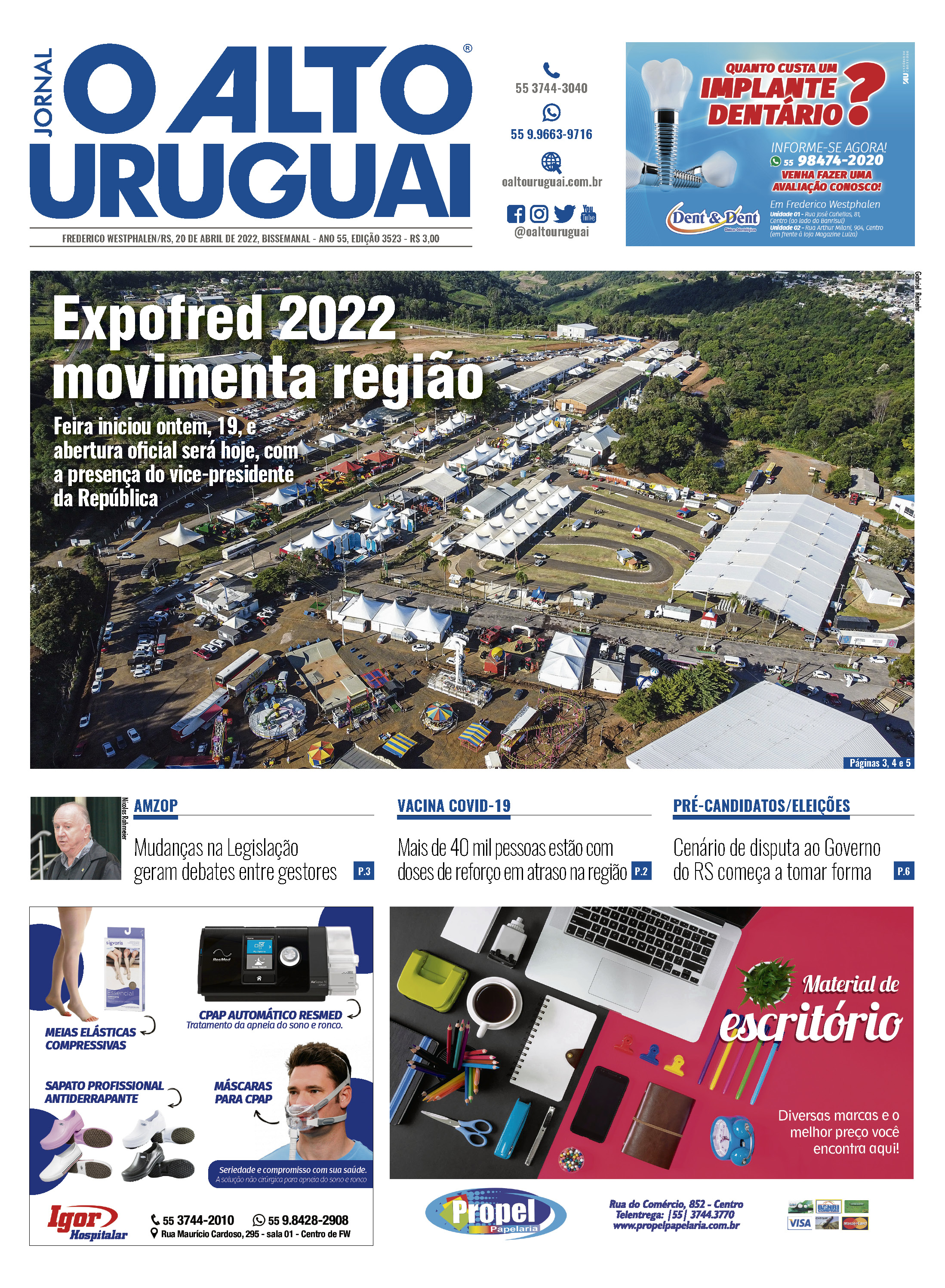 Capa Edição 3523 - Quarta